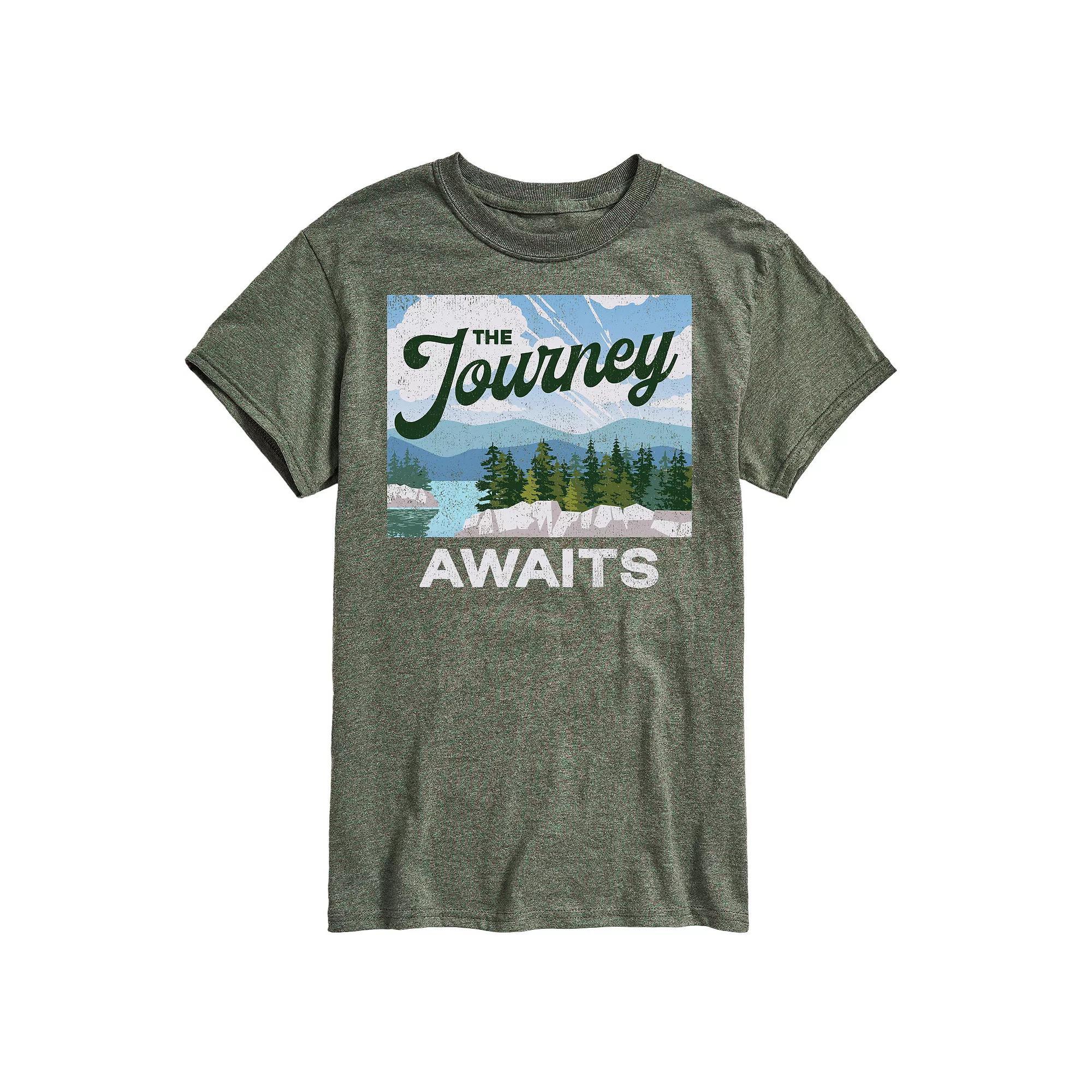 Men's The Journey Awaits Graphic Tee,  Product Image