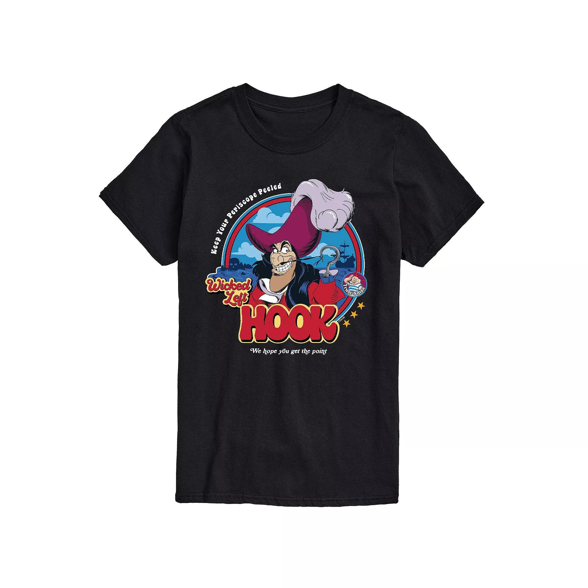 Disney's Peter Pan Big & Tall Wicked Left Hook Graphic Tee, Men's,  Product Image