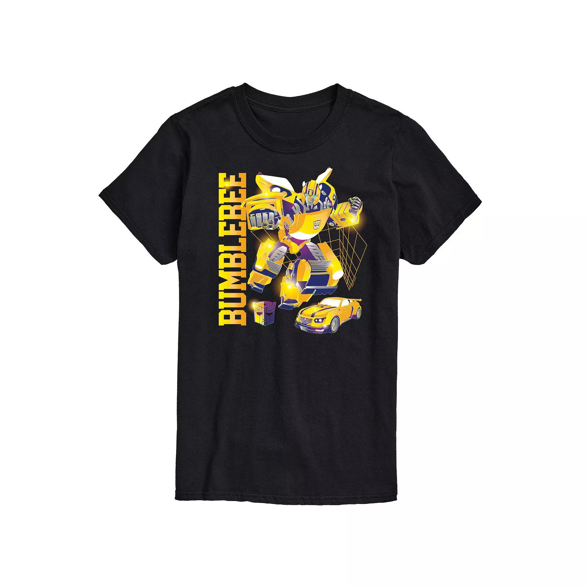 Men's Transformers Bumblebee Tee, Size: Medium, Black Product Image