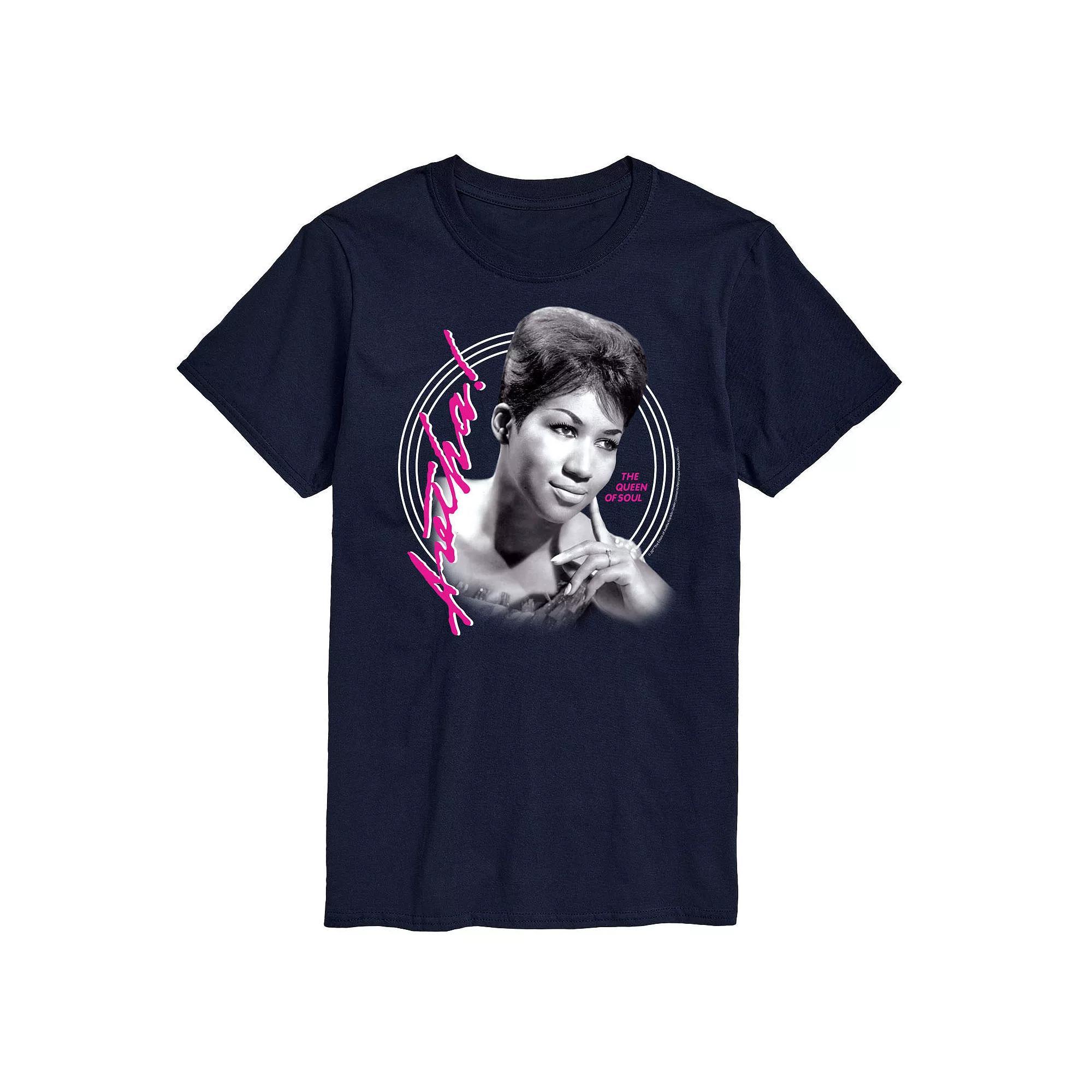Men's Aretha Franklin Queen Of Soul Graphic Tee,  Product Image