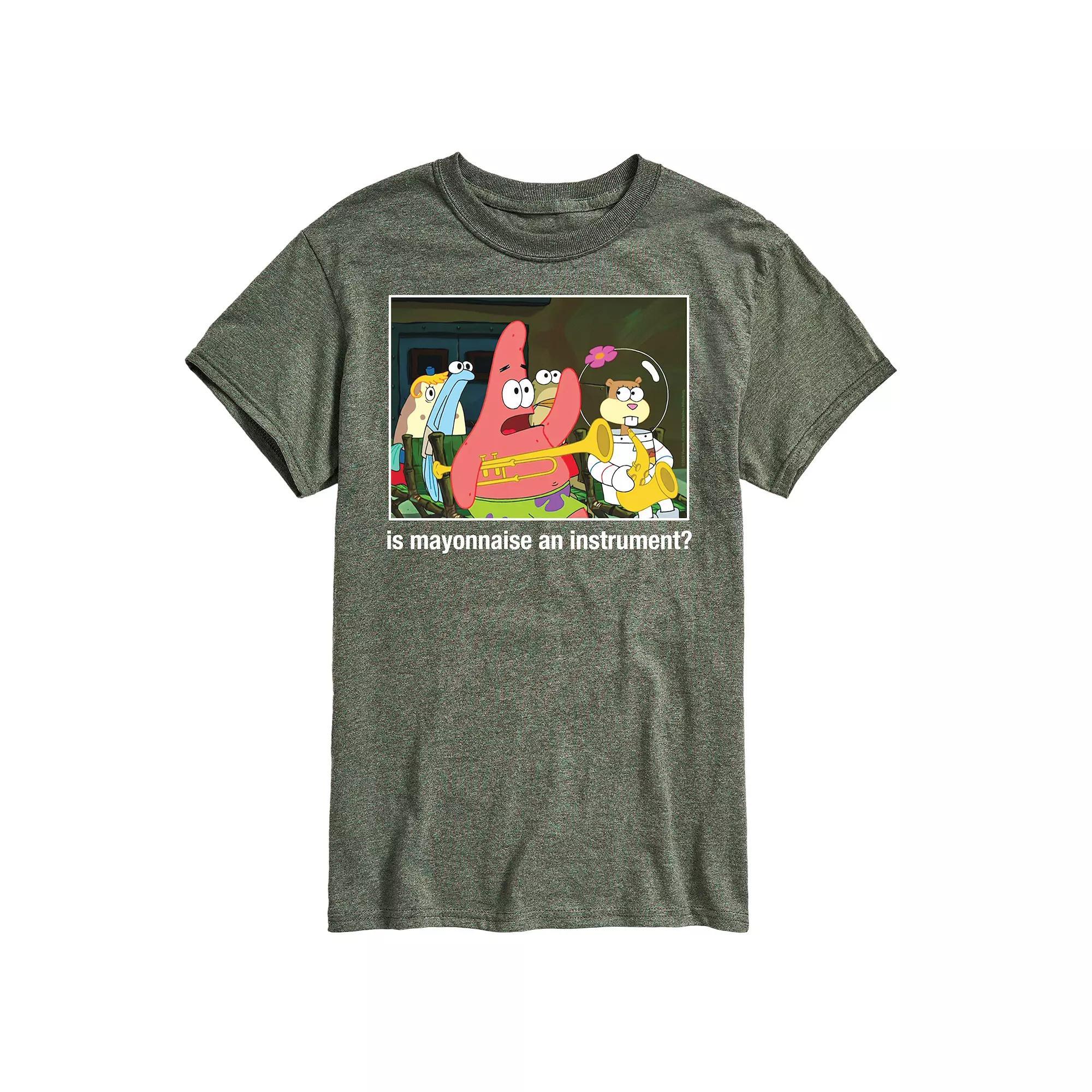 Men's SpongeBob SquarePants Mayo Tee,  Product Image