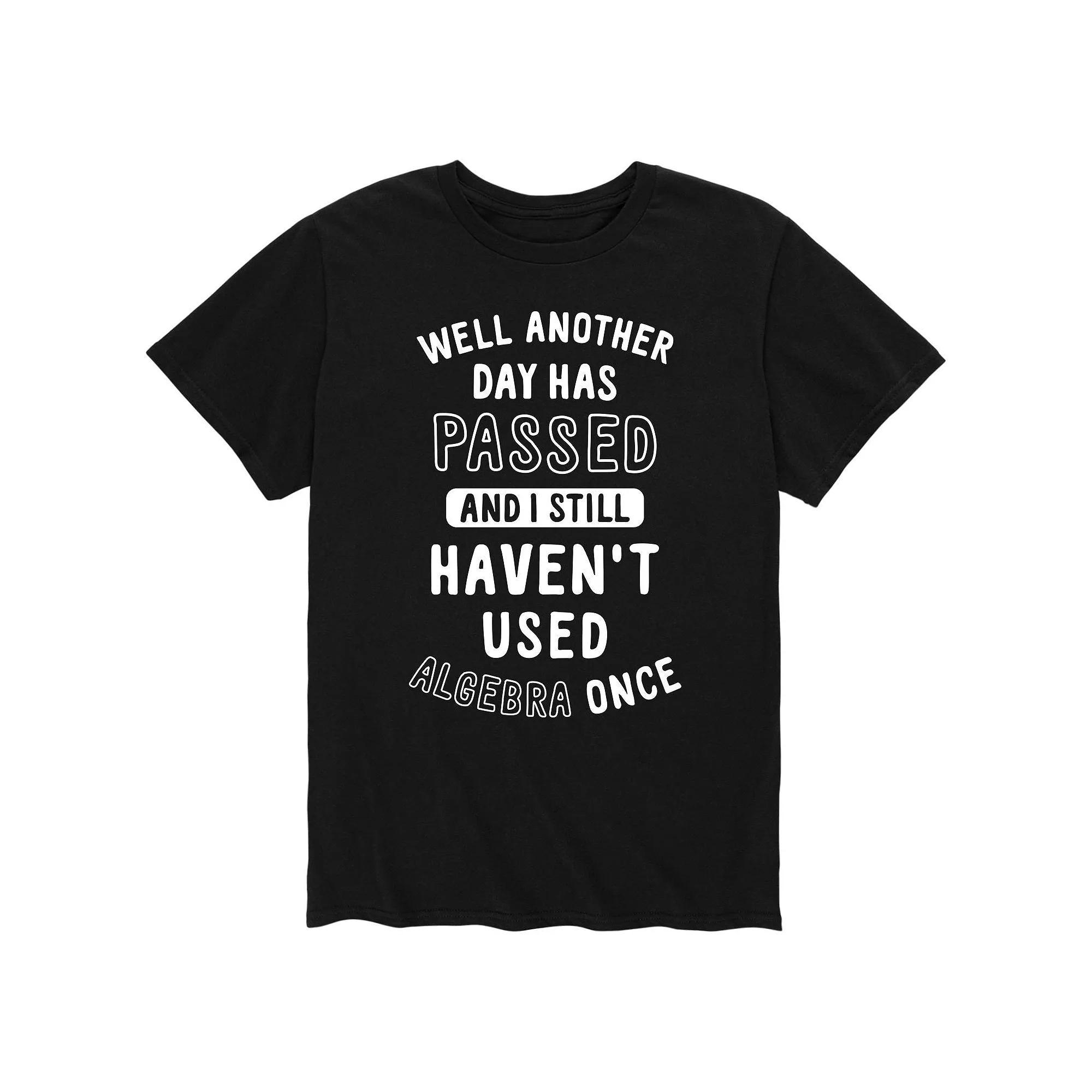 Men's Havent Used Algebra Tee, Size: XL, Black Product Image