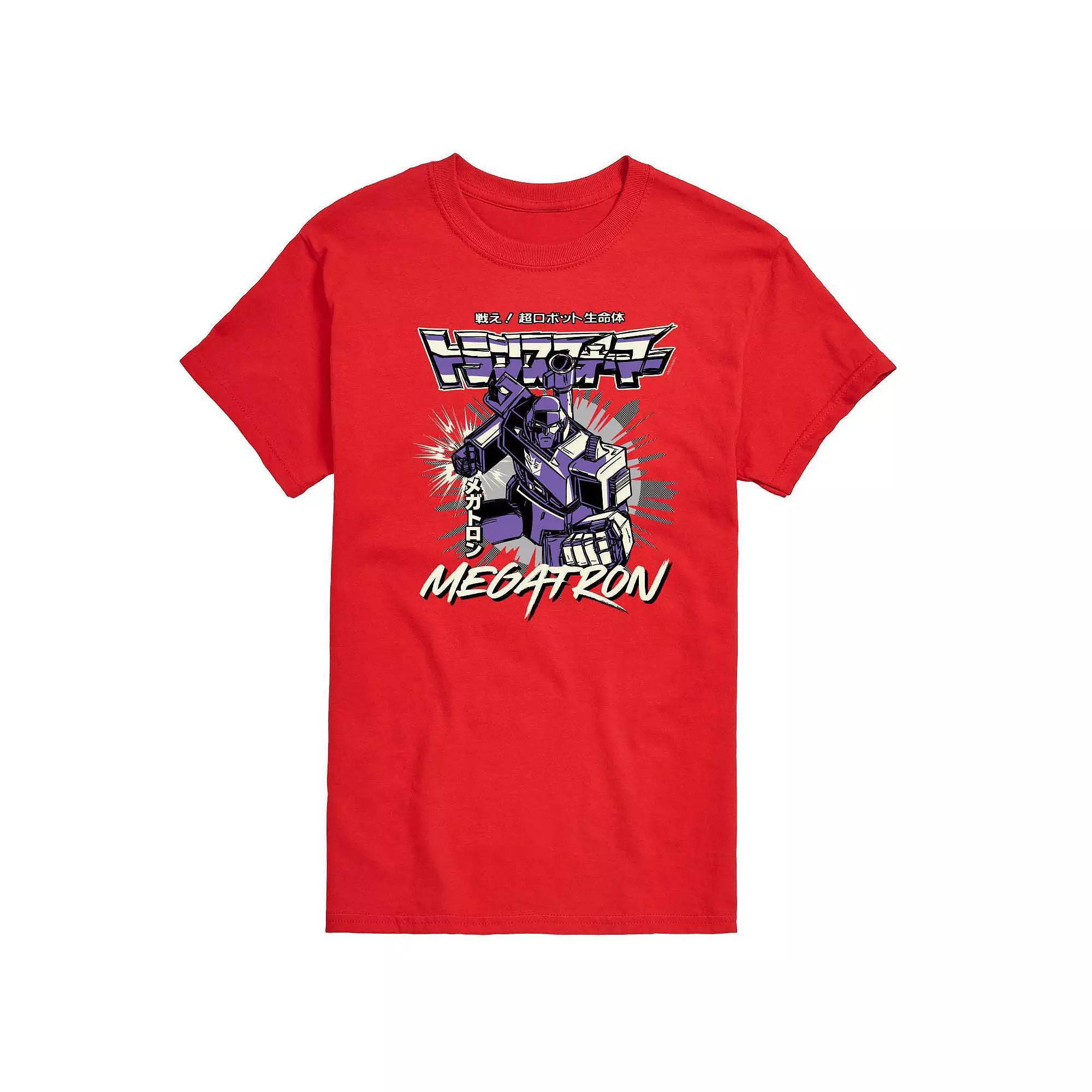 Men's Transformers Megatron Kanji Graphic Tee,  Product Image