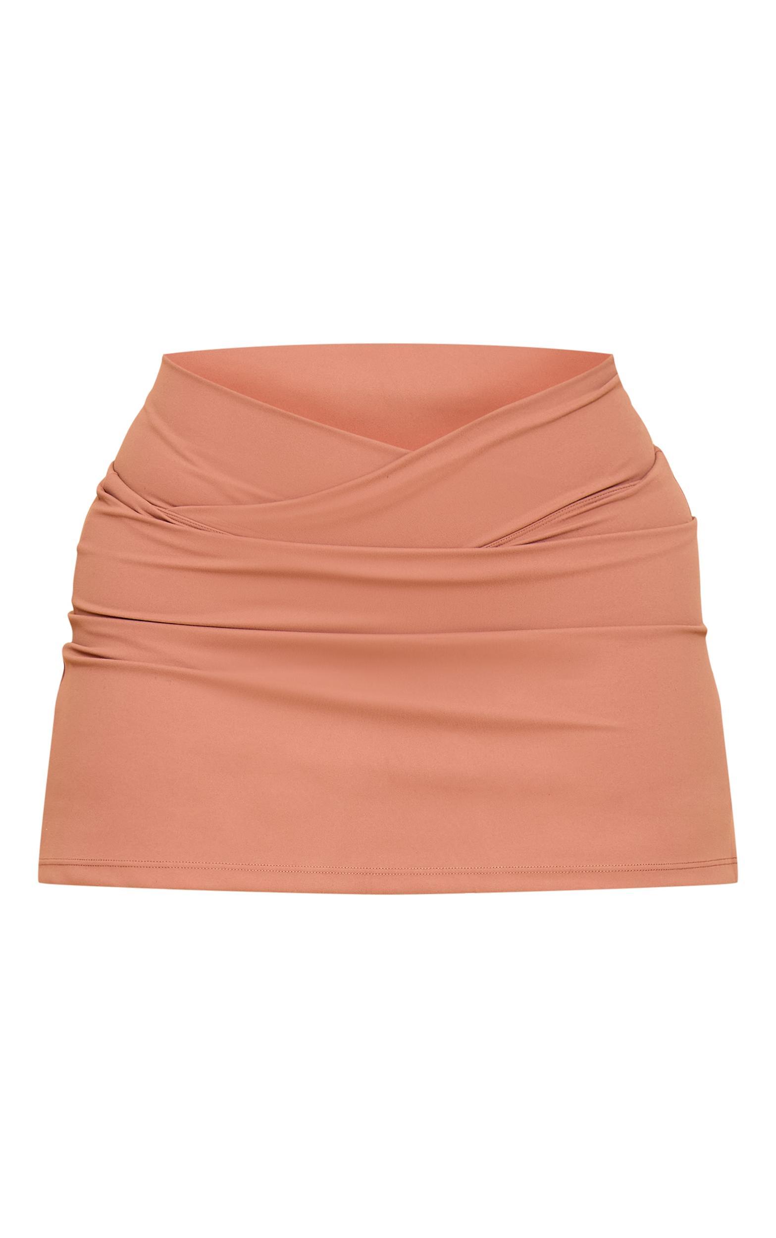 Shape Mocha Active Wrap Over Waist Skort Product Image