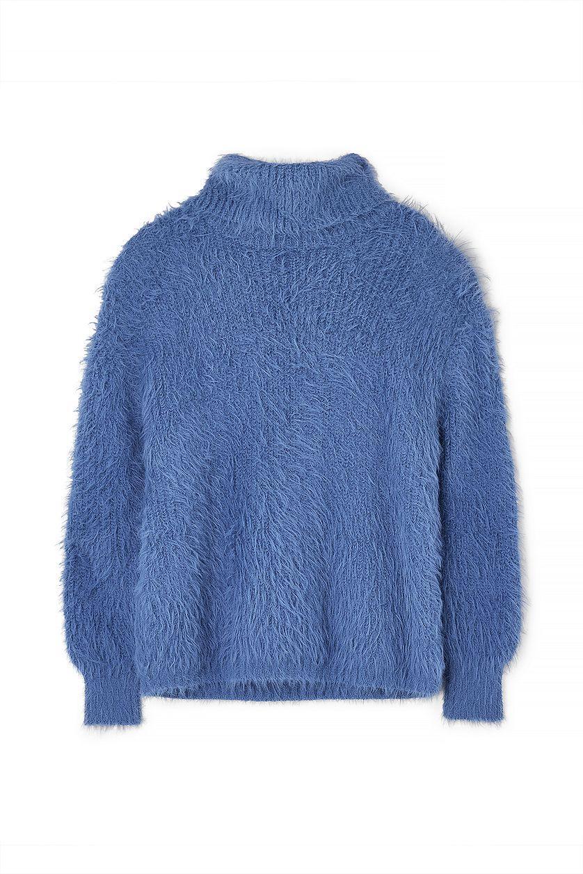 Oversized Turtleneck Knitted Sweater Product Image