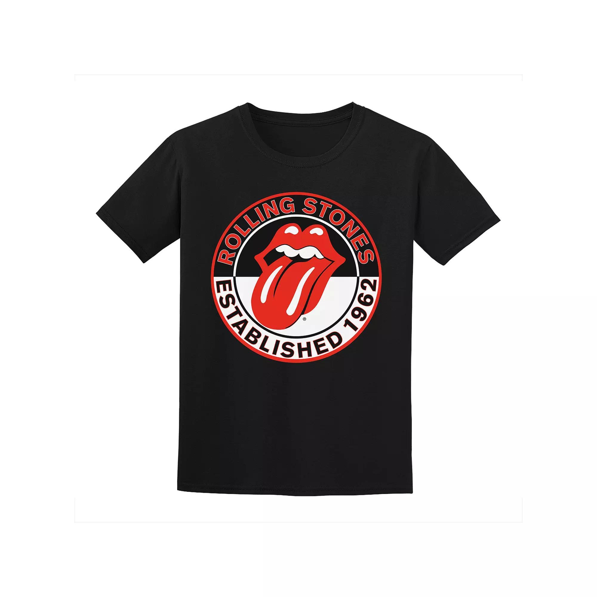 Men's Rolling Stones Tee, Size: XL, Black Product Image