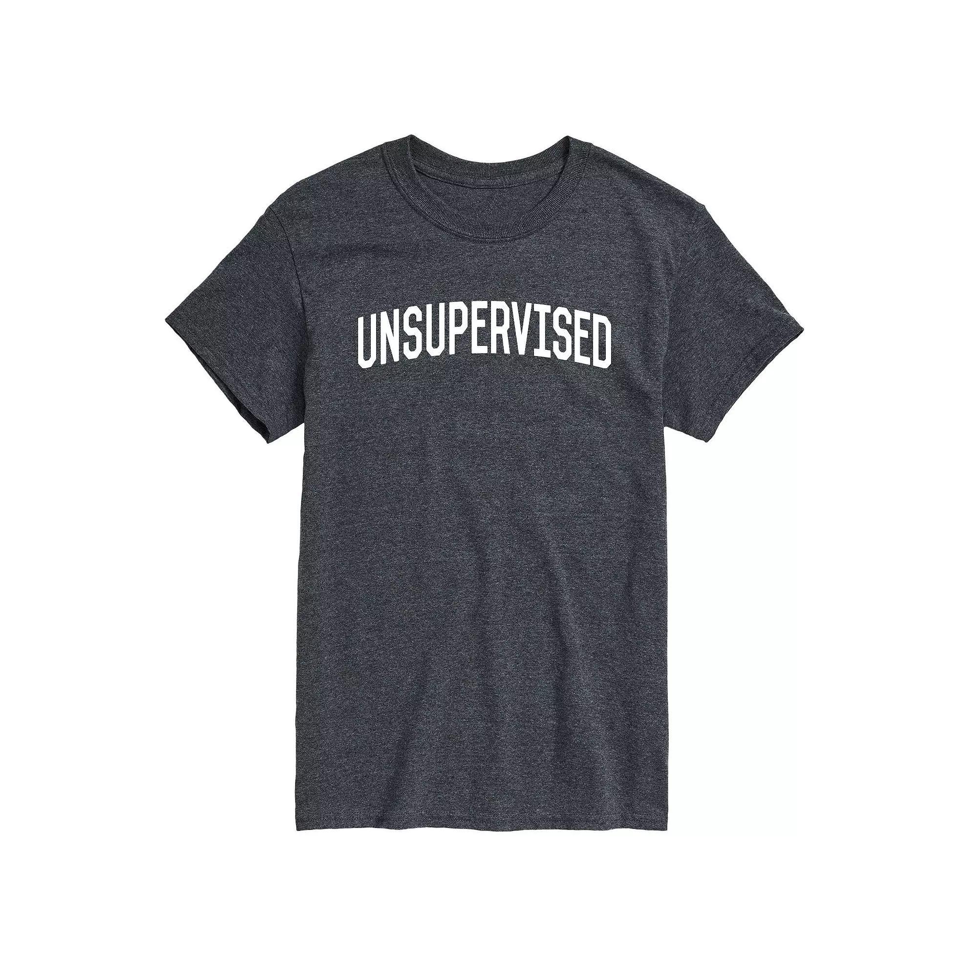 Men's Unsupervised Tee, Size: Large, Gray Product Image