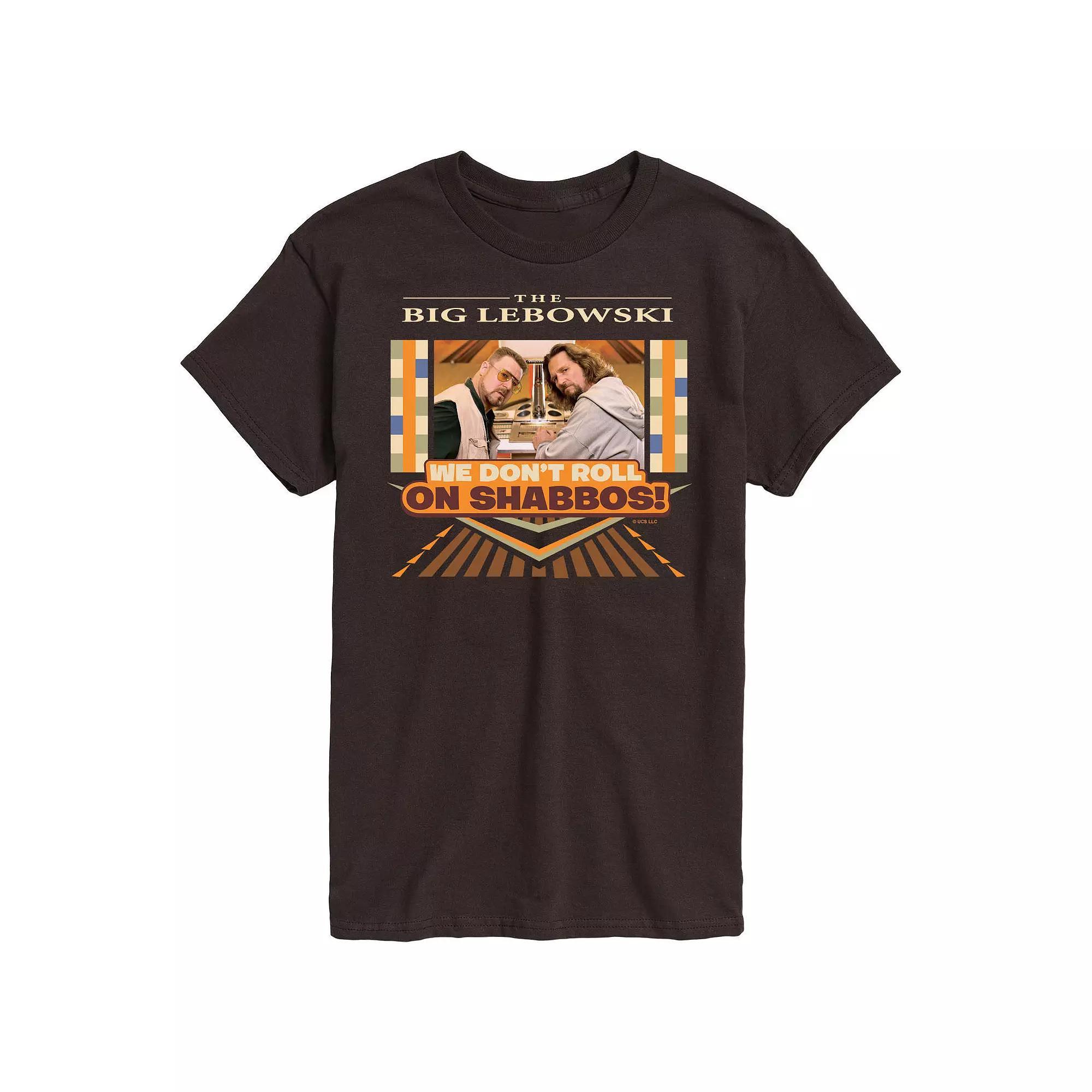 Men's The Big Lebowski Dont Roll Tee, Size: Medium, Dark Brown Product Image