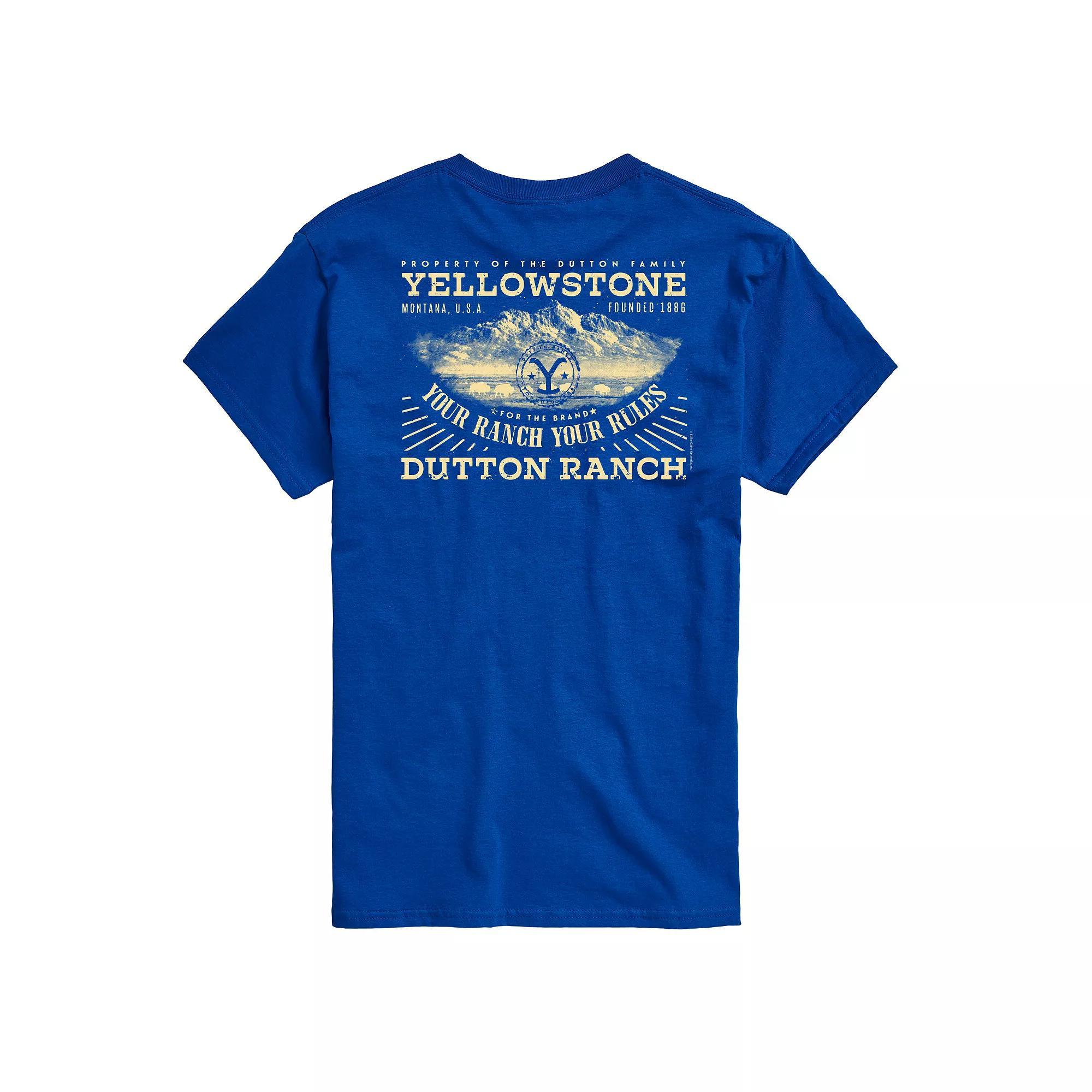 Men's Yellowstone Property Of Dutton Family Graphic Tee,  Product Image