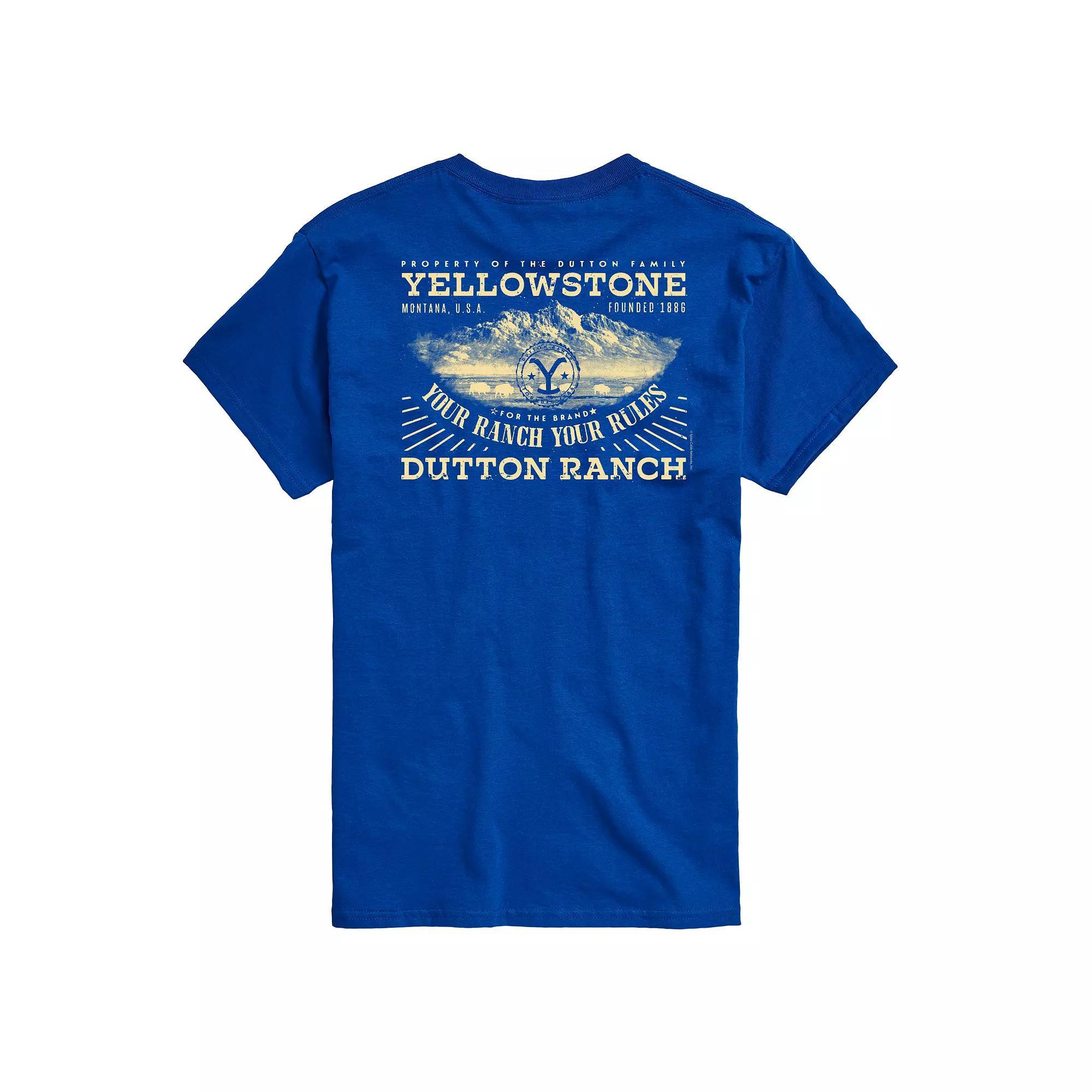 Men's Yellowstone Property Of Dutton Family Graphic Tee,  Product Image