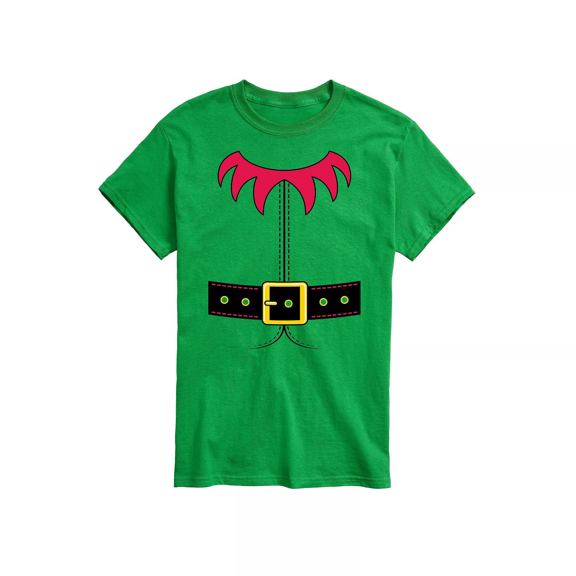 Big & Tall Elf Suit Tee, Men's,  Product Image