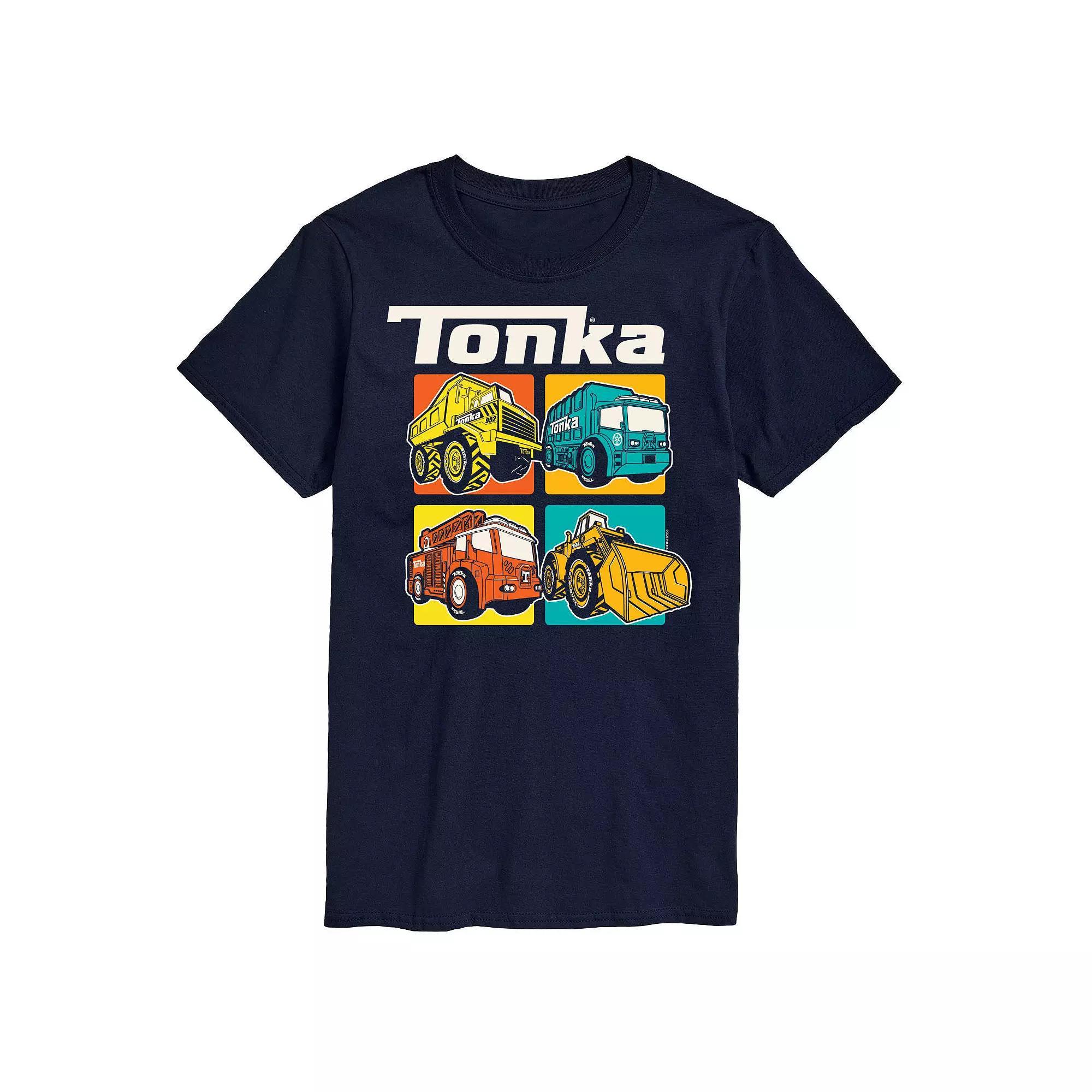 Big & Tall Tonka Grid Graphic Tee, Men's,  Product Image