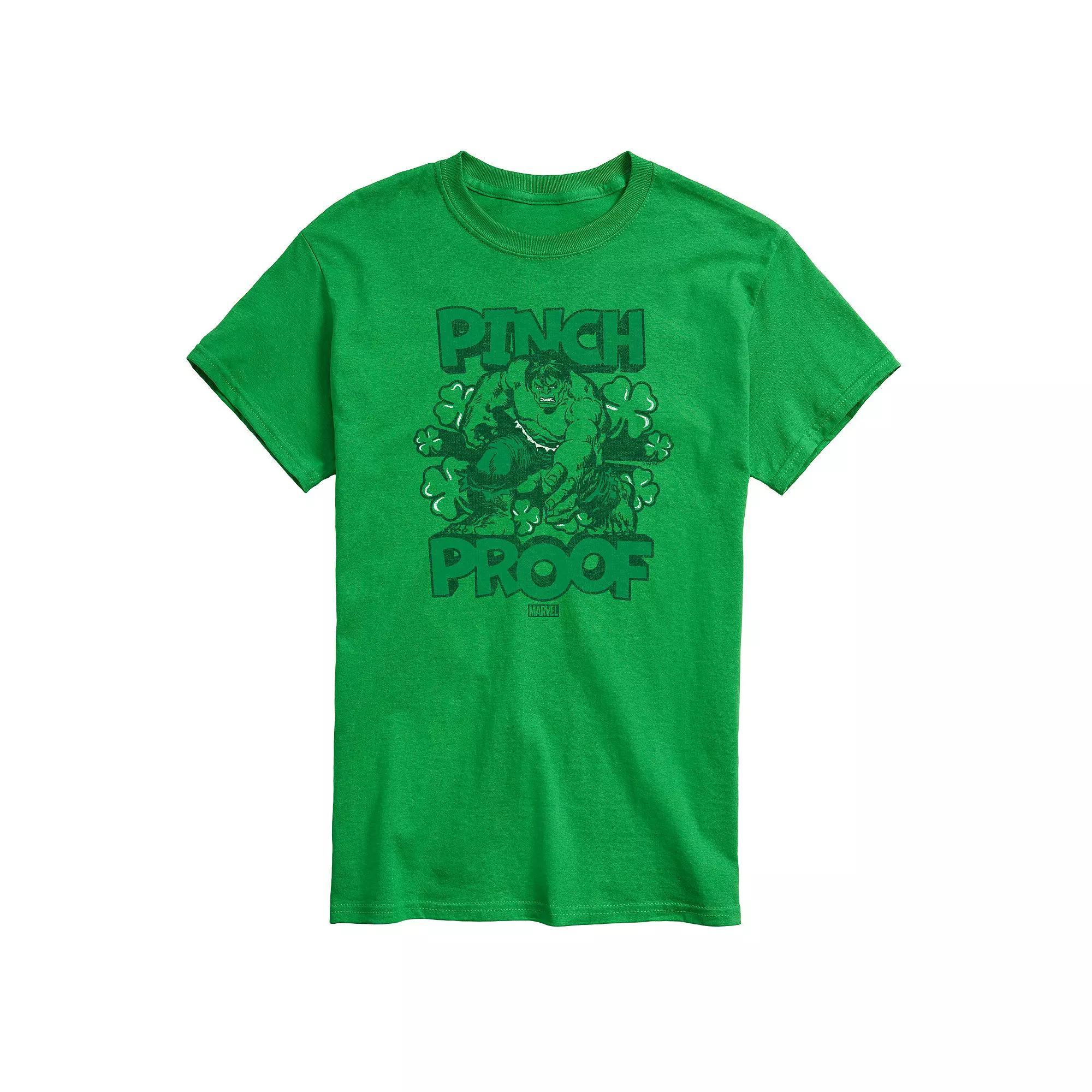 Men's Marvel Hulk Pinch Proof St. Patrick's Day,  Product Image
