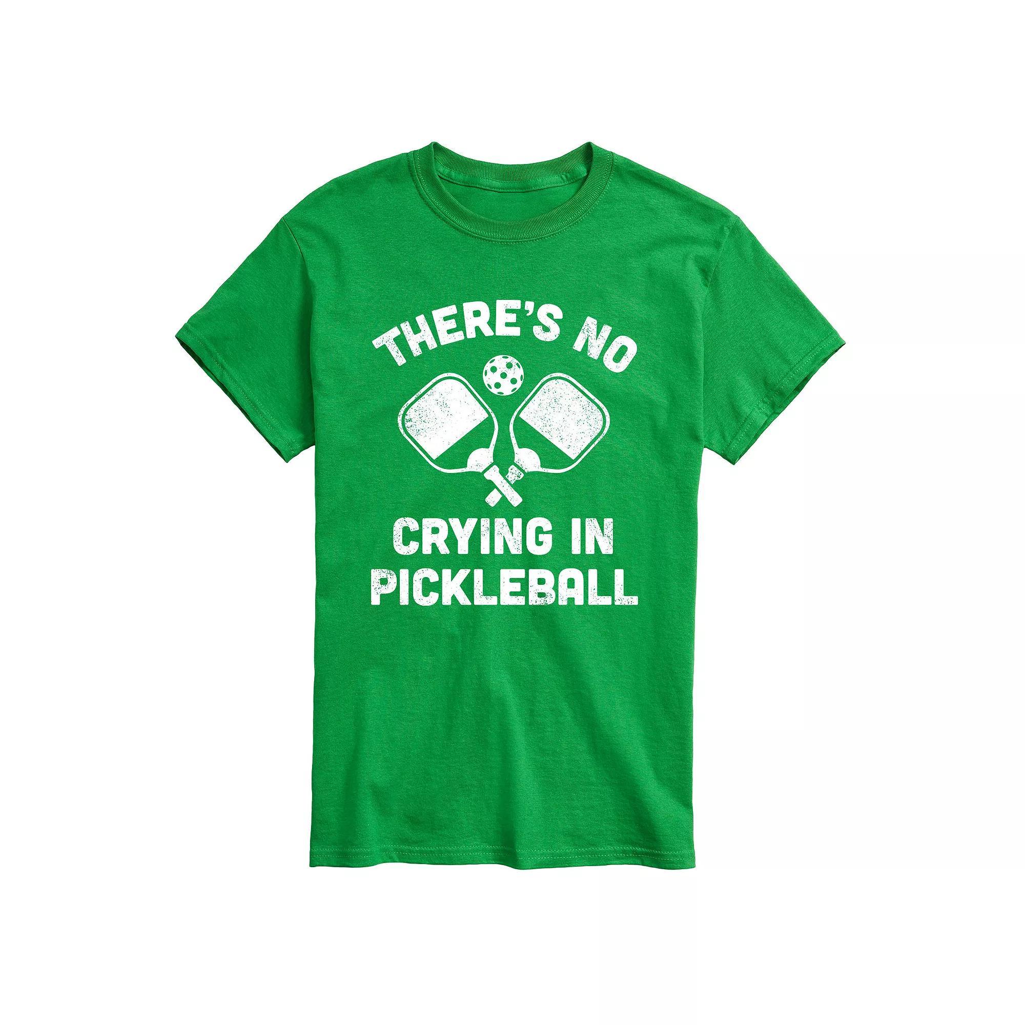 Men's No Crying Pickleball Tee,  Product Image