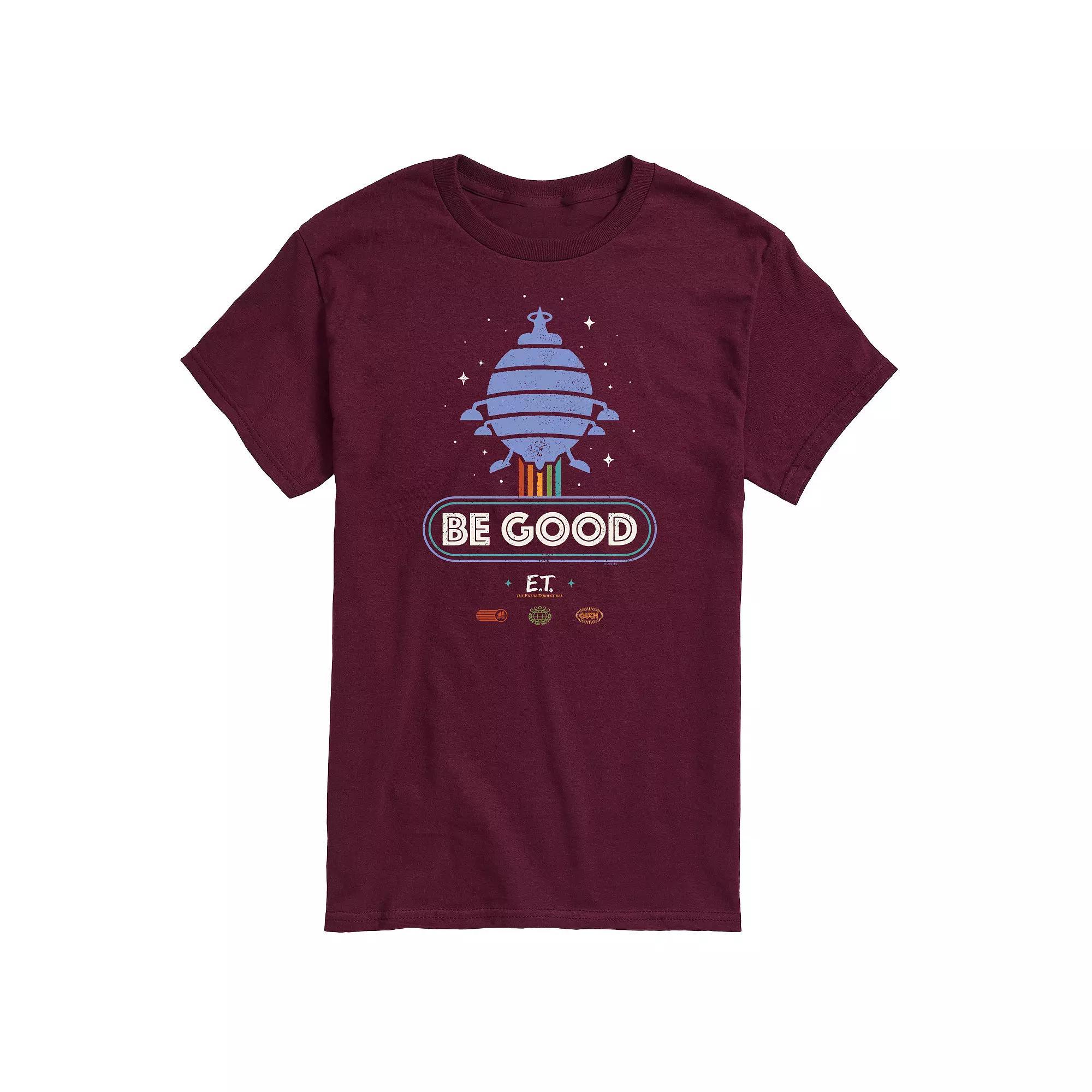 Men's ET Be Good Ship Tee, Size: Large, Red Product Image