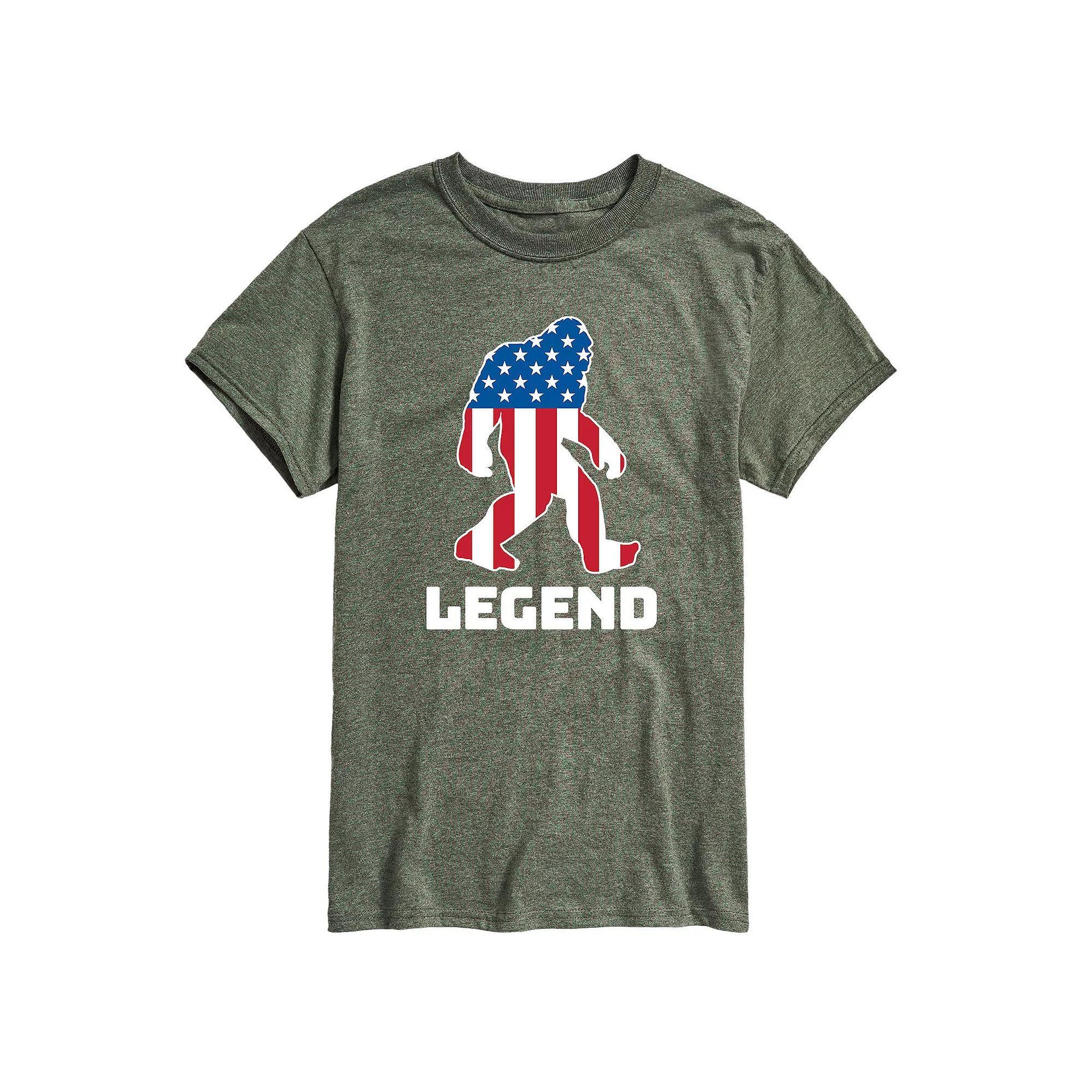 Men's Legend Sasquatch Tee, Size: XL, Green Product Image