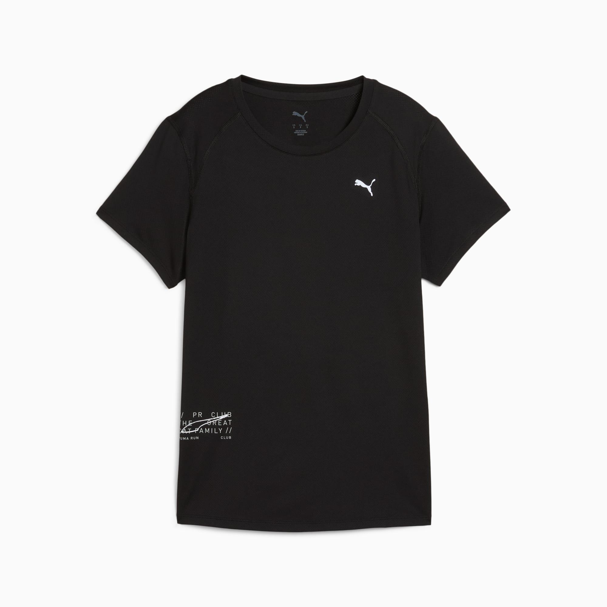 RUN Women's Graphic Mesh Tee Product Image