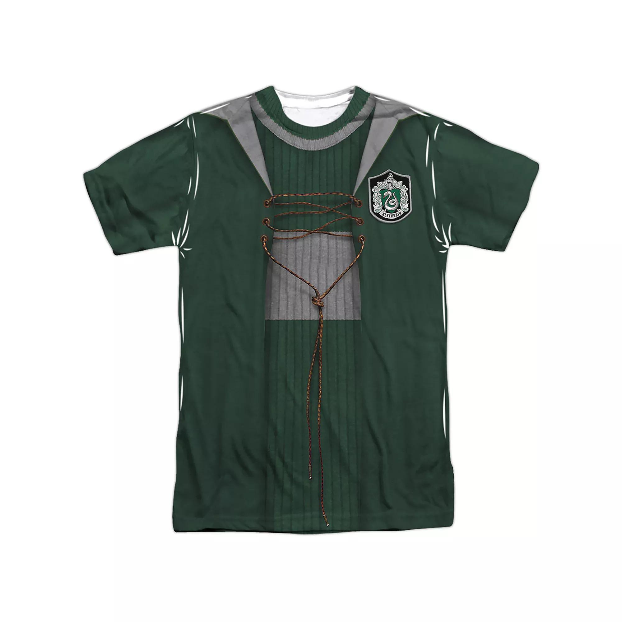 Men's Harry Potter Slytherin Quidditch Uniform Sublimated Graphic Tee,  Product Image
