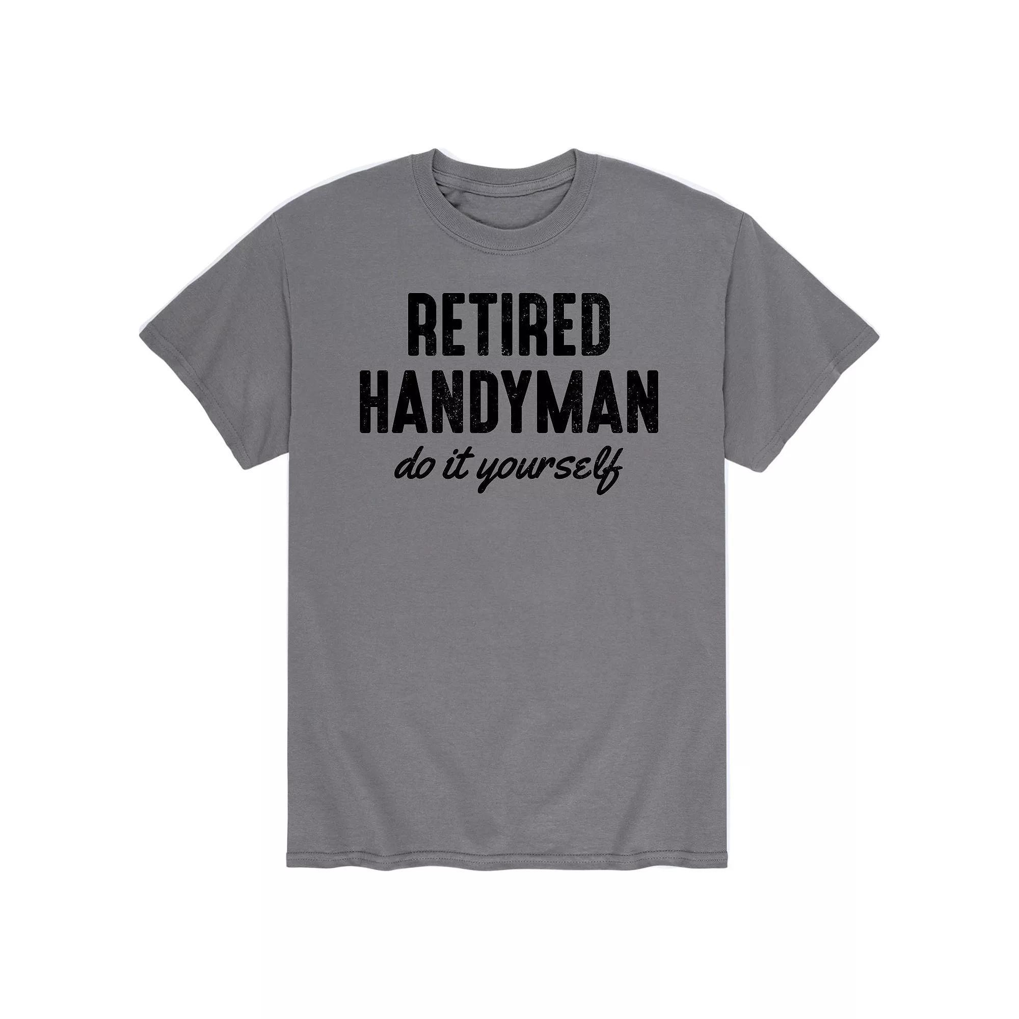 Men's Retired Handyman Tee,  Product Image