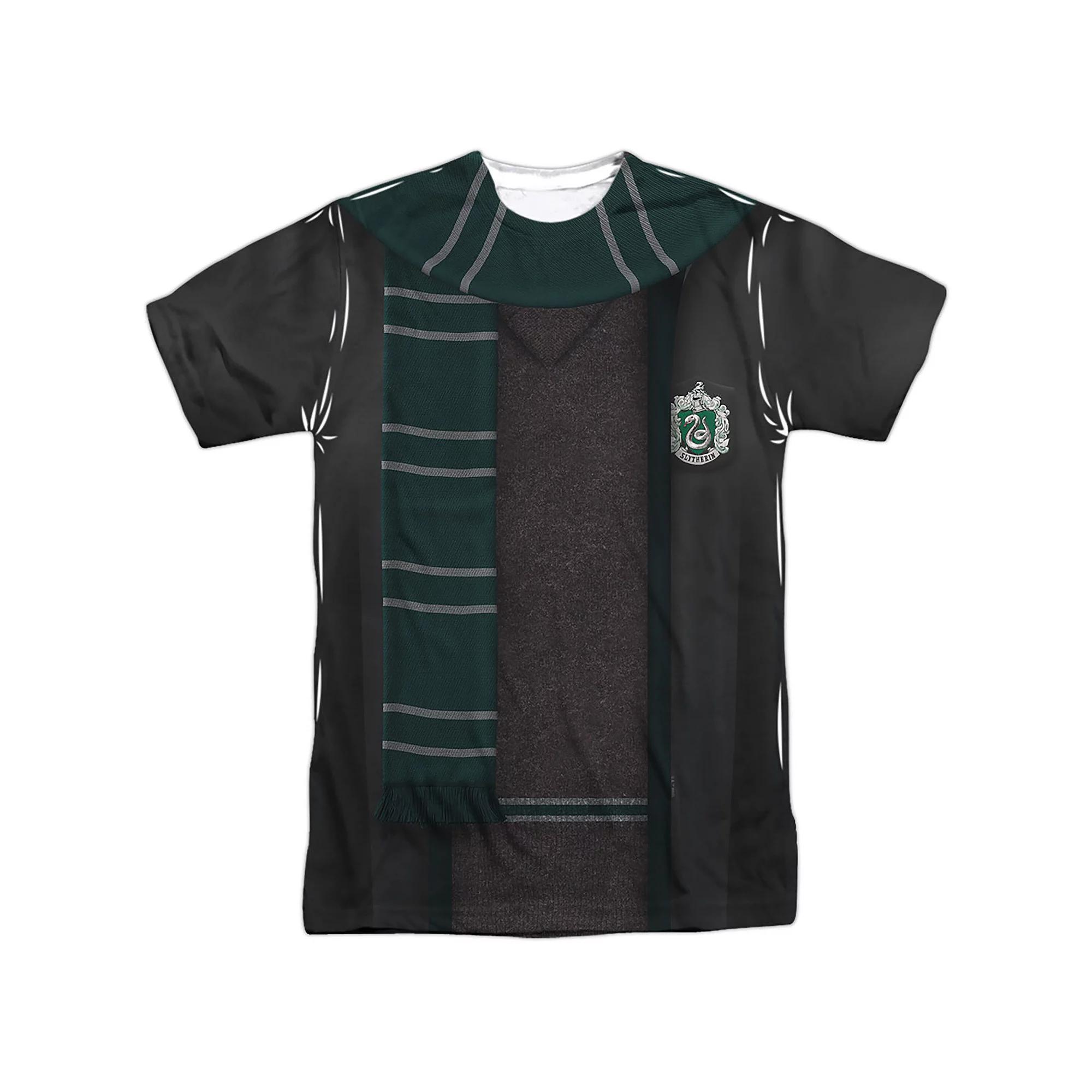 Men's Harry Potter Slytherin Sublimated Graphic Tee, Size: Medium, Black Product Image