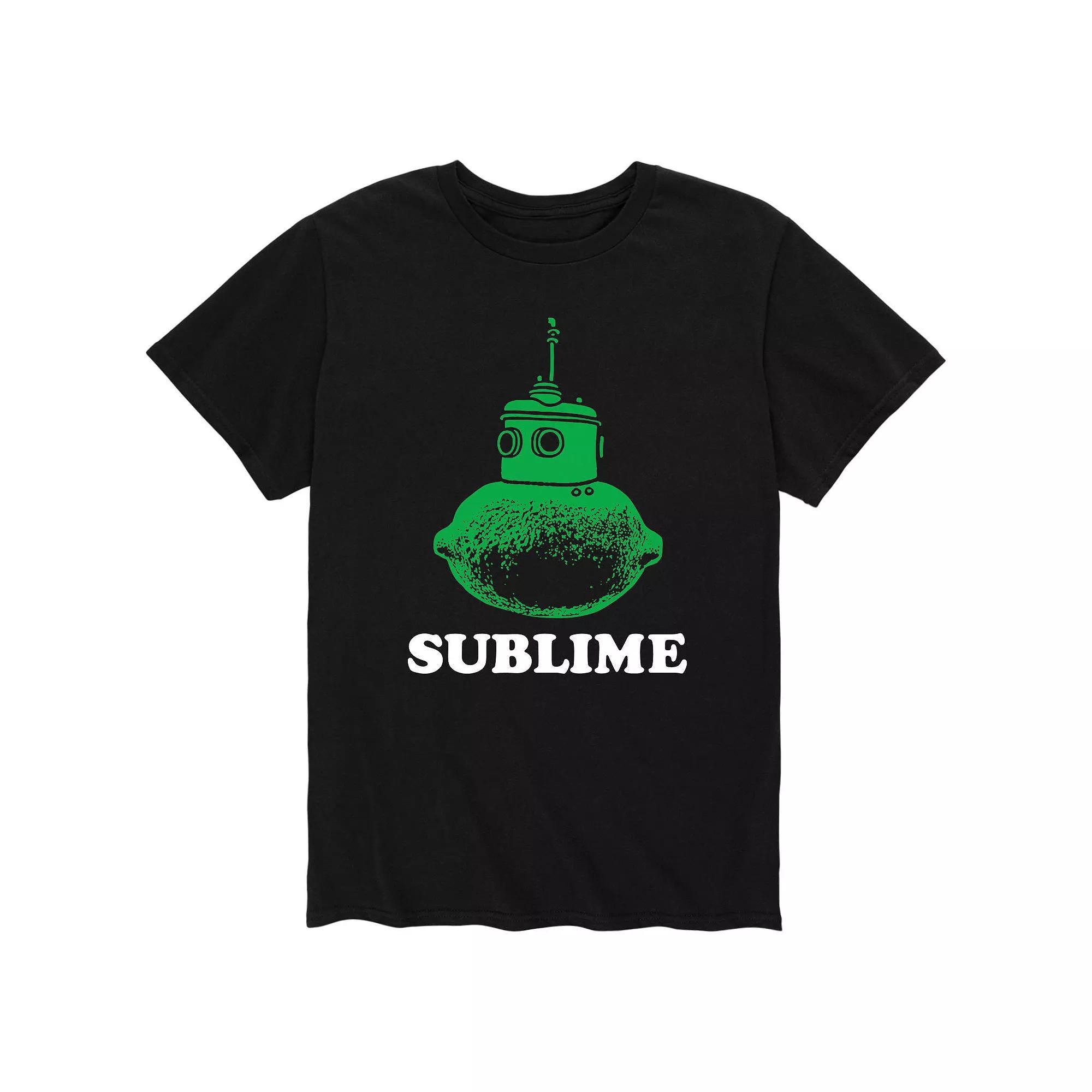 Men's Sublime Tee, Size: XXL, Black Product Image