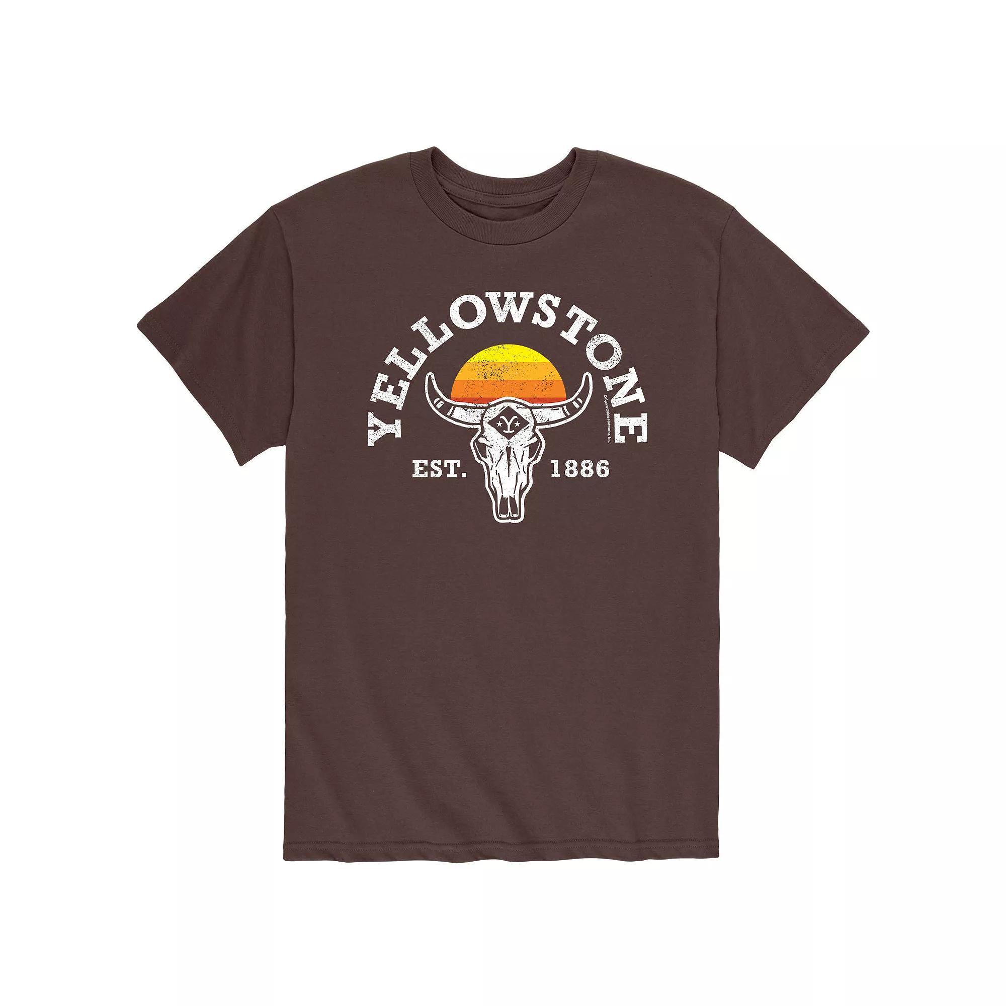 Men's Yellowstone EST 1886 Tee,  Product Image