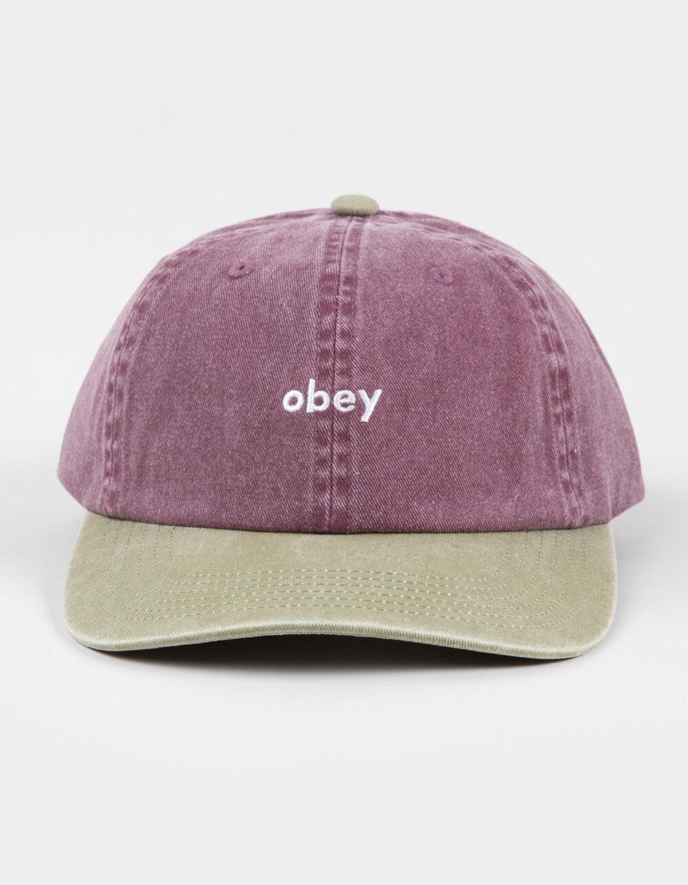 OBEY Pigment 2 Tone Lowercase Strapback Hat Product Image