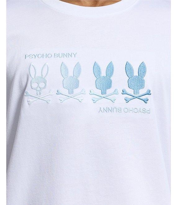 Psycho Bunny Oceania Embroidered Logo Short Sleeve T-Shirt Product Image