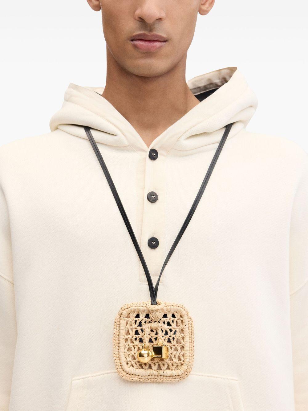 crochet-knit wallet  Product Image