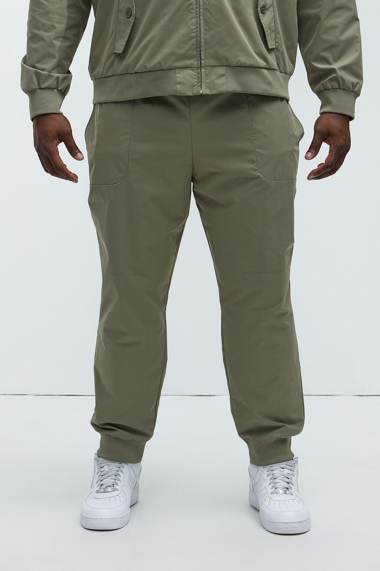 Ansel Tech Train Jogger - Olive Product Image