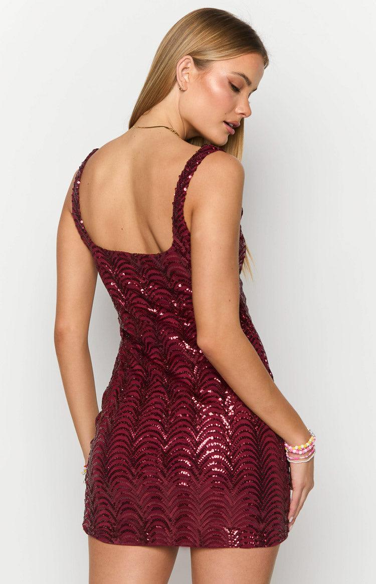 Pixie Red Mini Dress Product Image