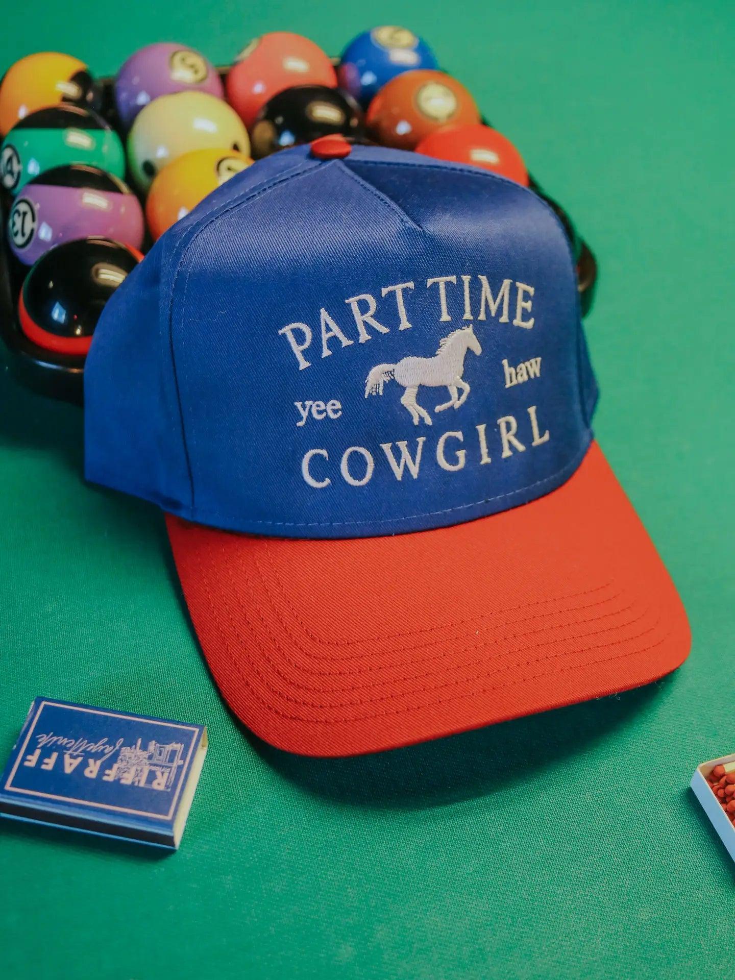 Part Time Cowgirl Trucker Product Image