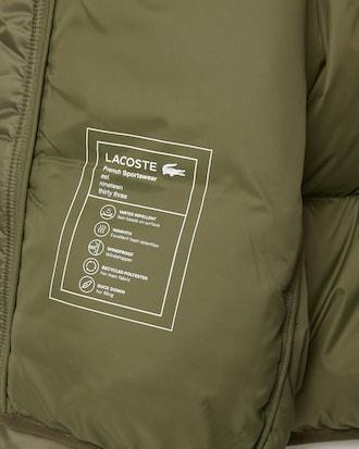 Short Water-Repellent Hooded Puffed Jacket Product Image