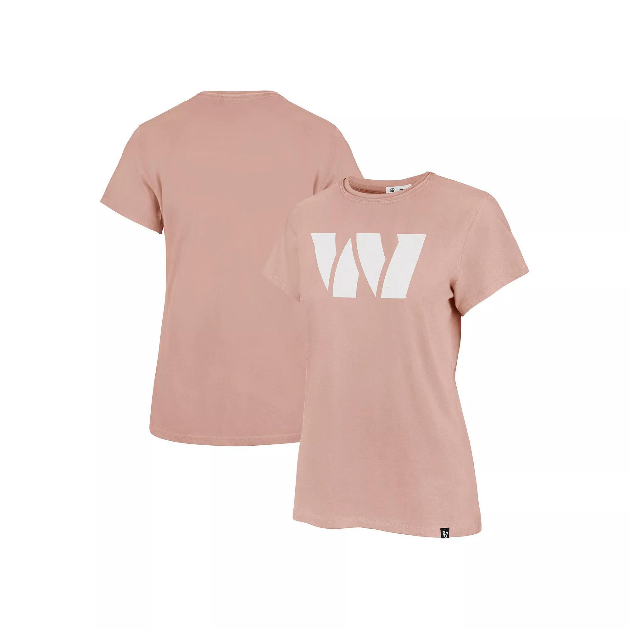 Womens 47 Light Pink Washington Commanders Premier Frankie T-Shirt Product Image
