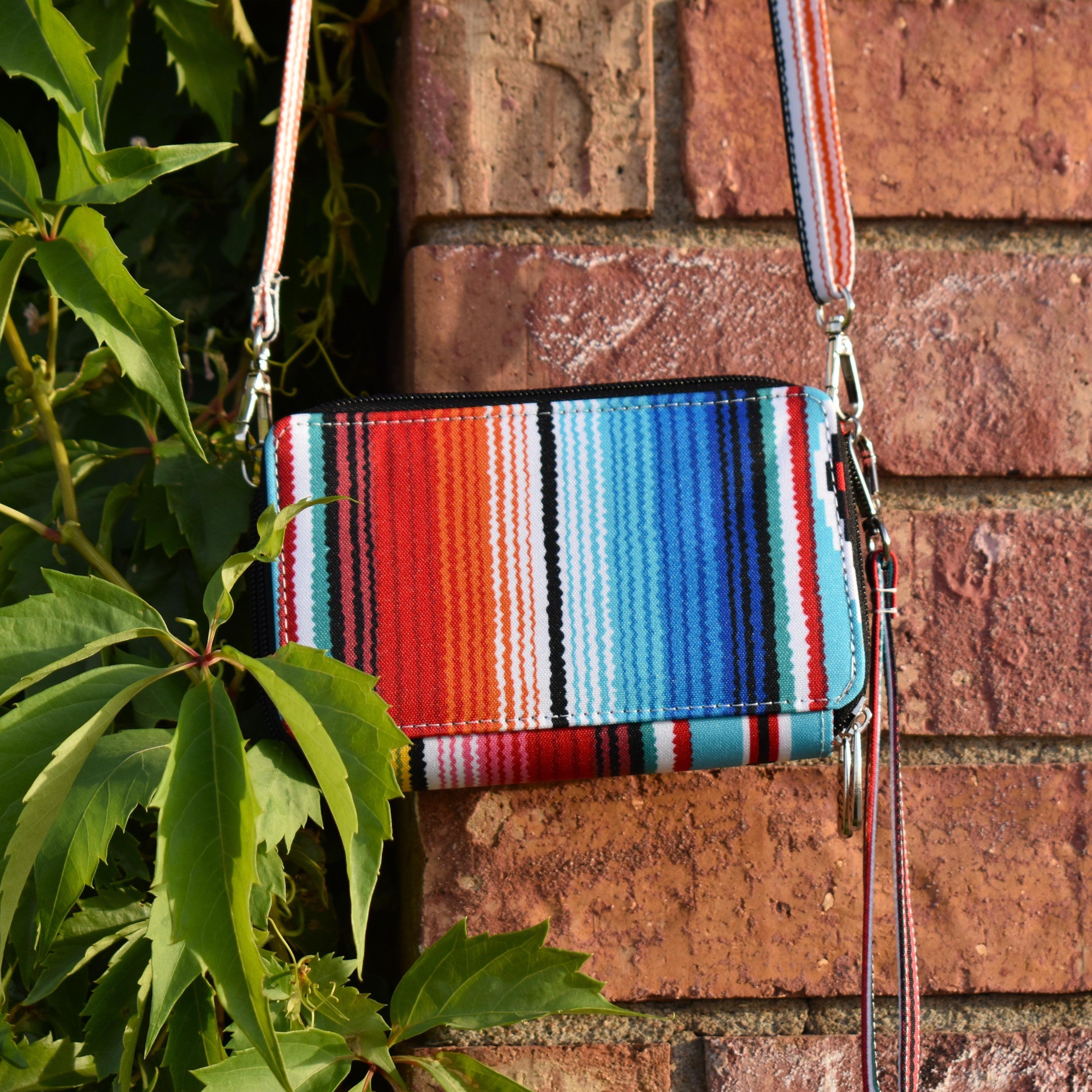 Serape Aztec Crossbody Wallet Product Image