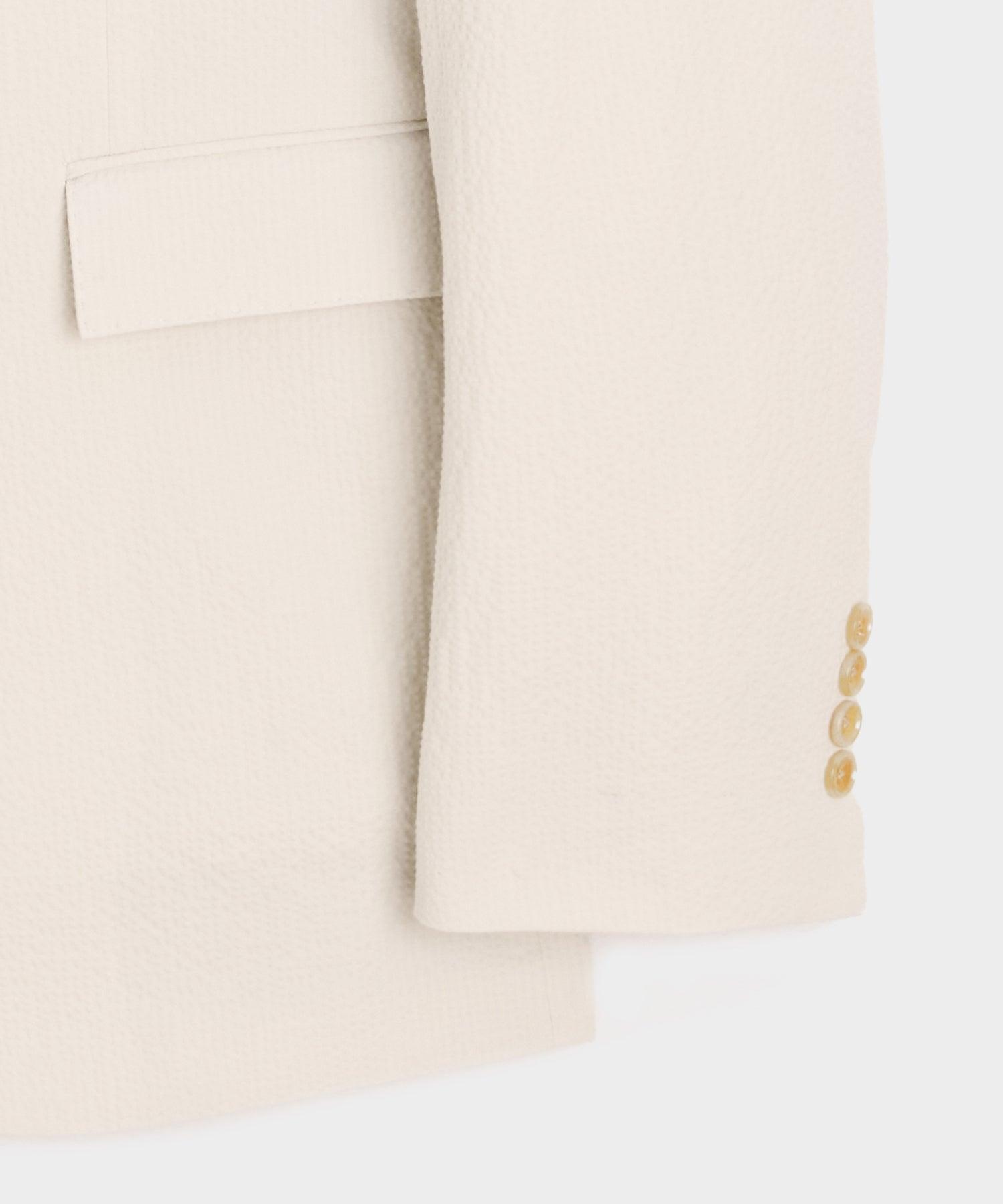 Italian Seersucker Side Tab Trouser Product Image