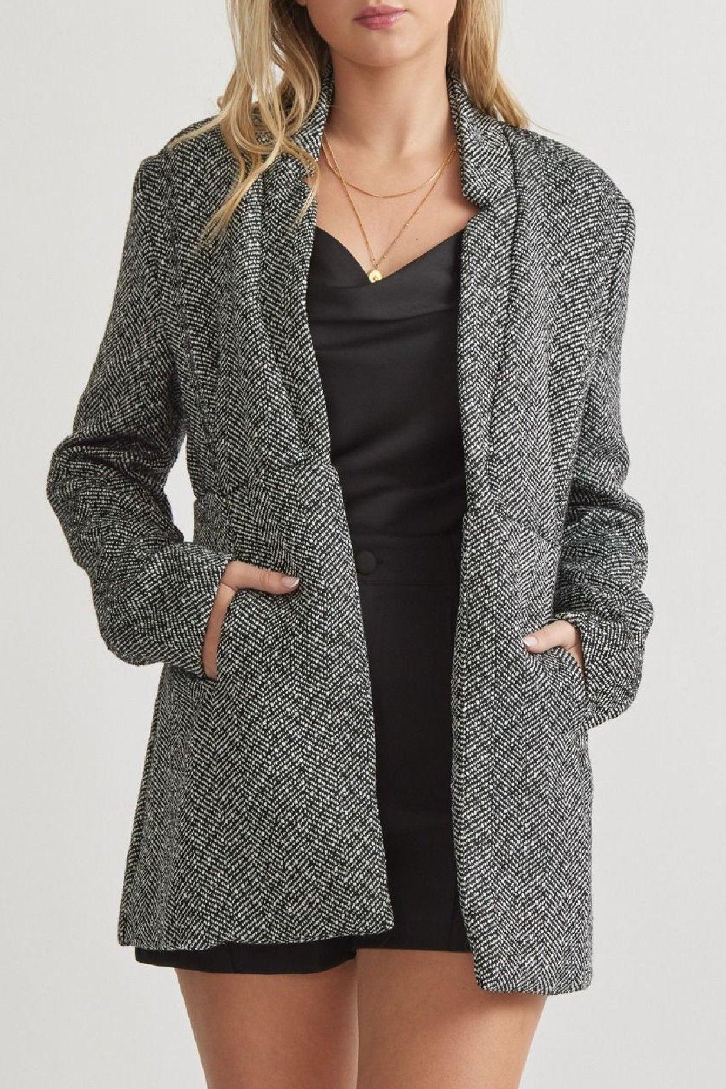 Inverted Collar Blazer Product Image