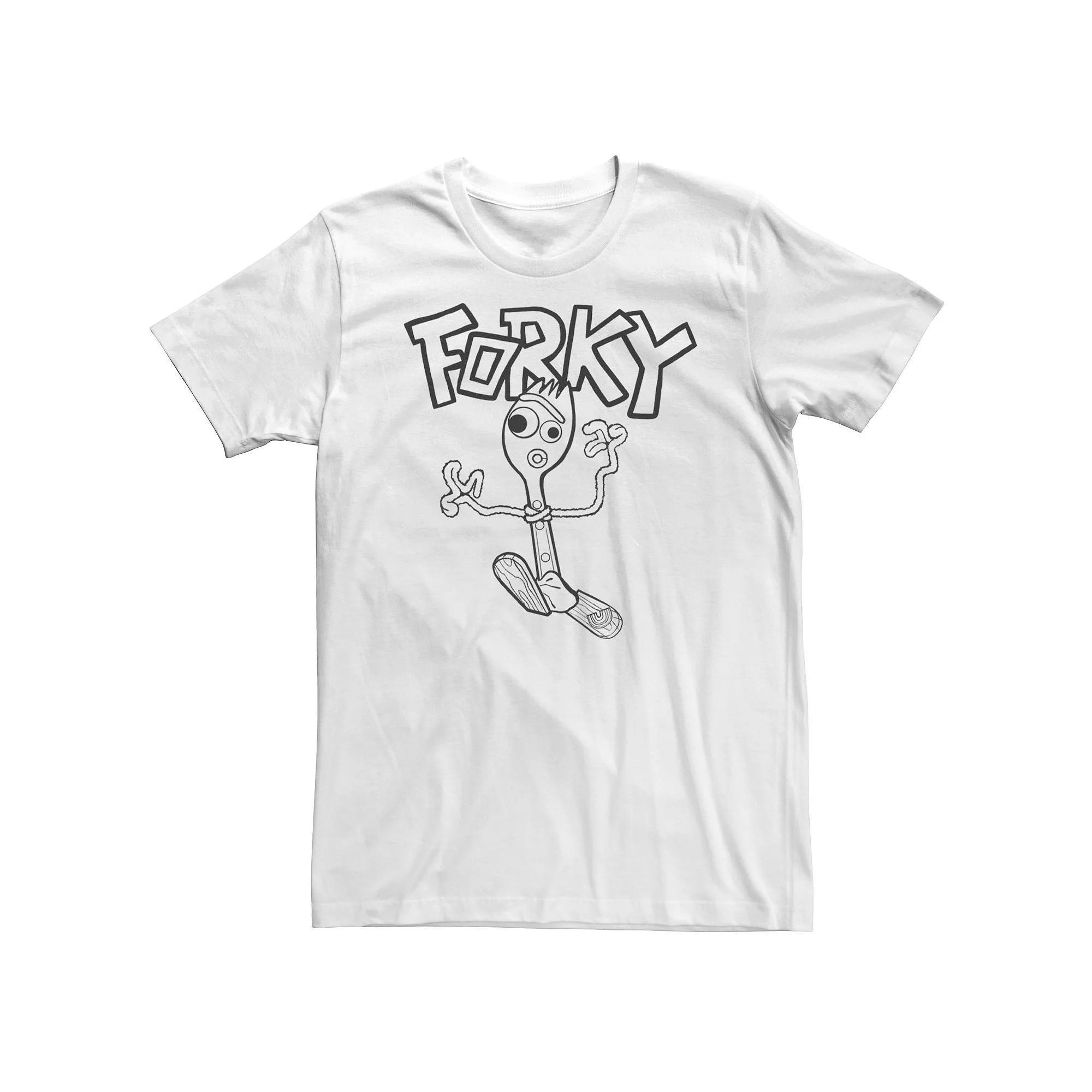 Big & Tall Disney / Pixar Toy Story Doodle Forky Tee, Men's,  Product Image