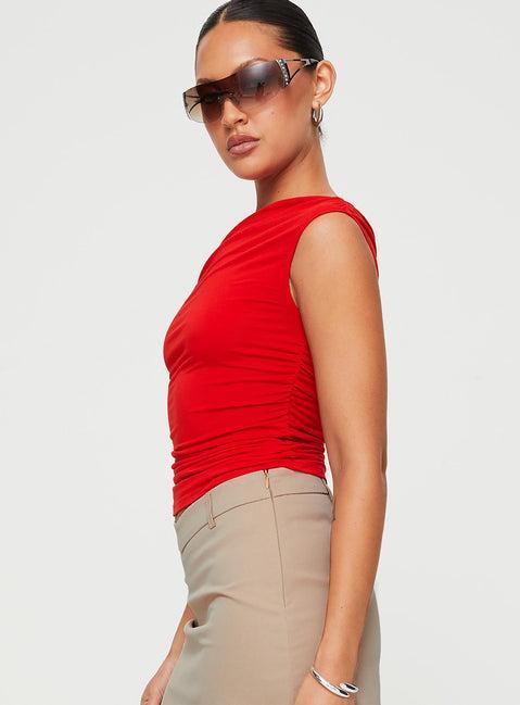 Beller Top Red Product Image