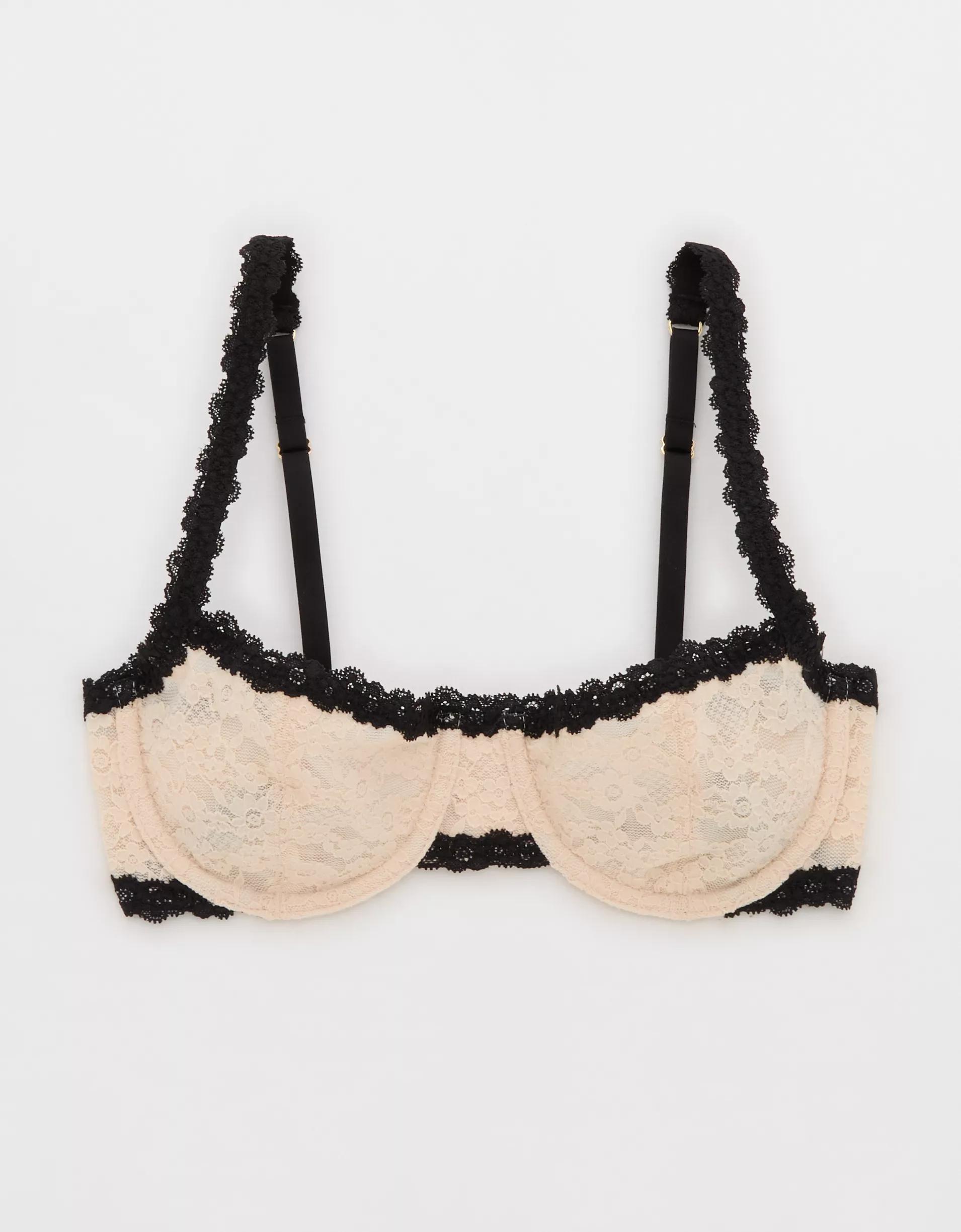 Show Off Vintage Lace Unlined Balconette Bra Product Image