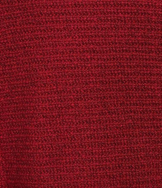 I.N. San Francisco Long Sleeve Crew Neck Cropped Pullover Sweater Product Image