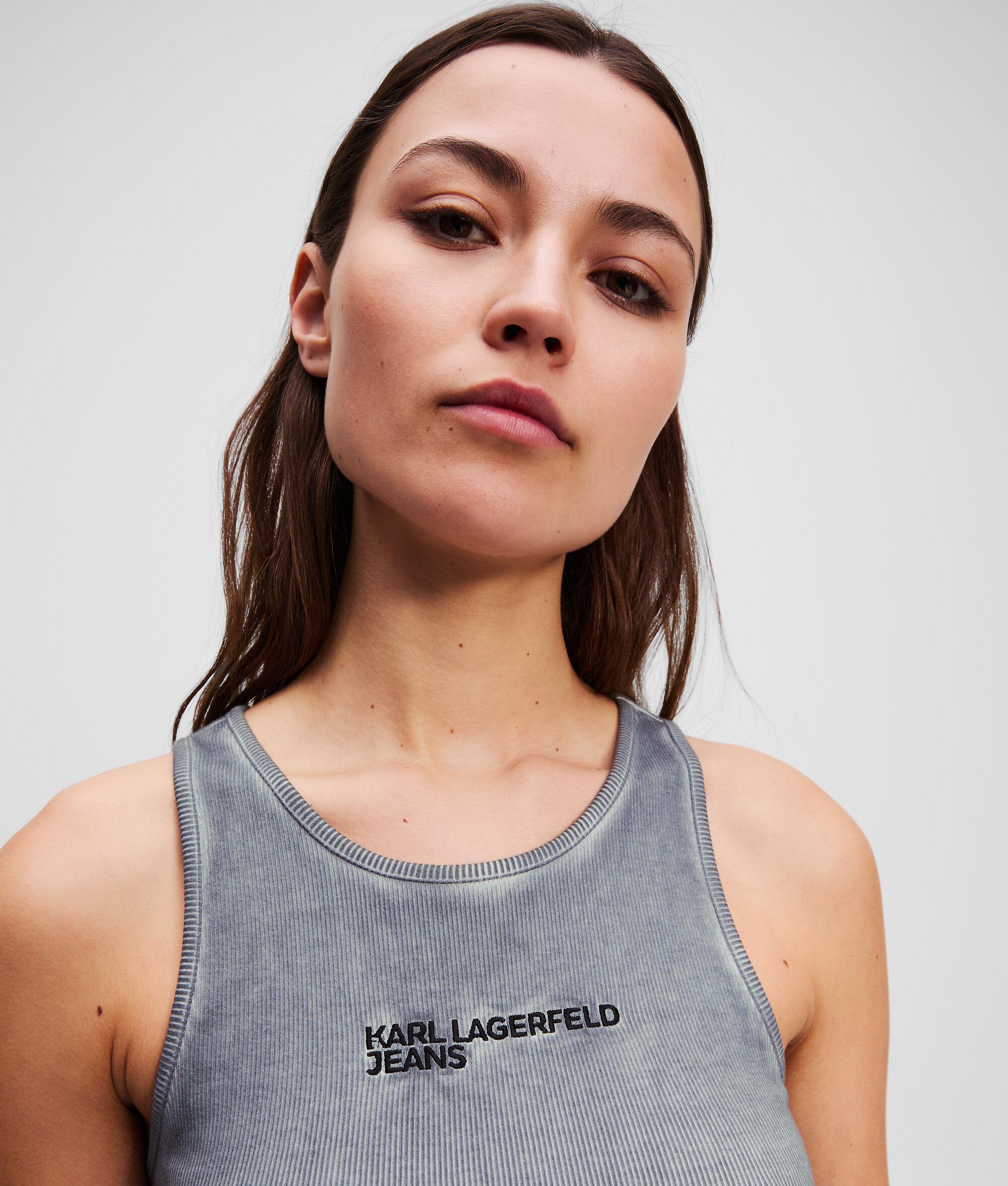 WASHED RIBBED TANK TOP Product Image