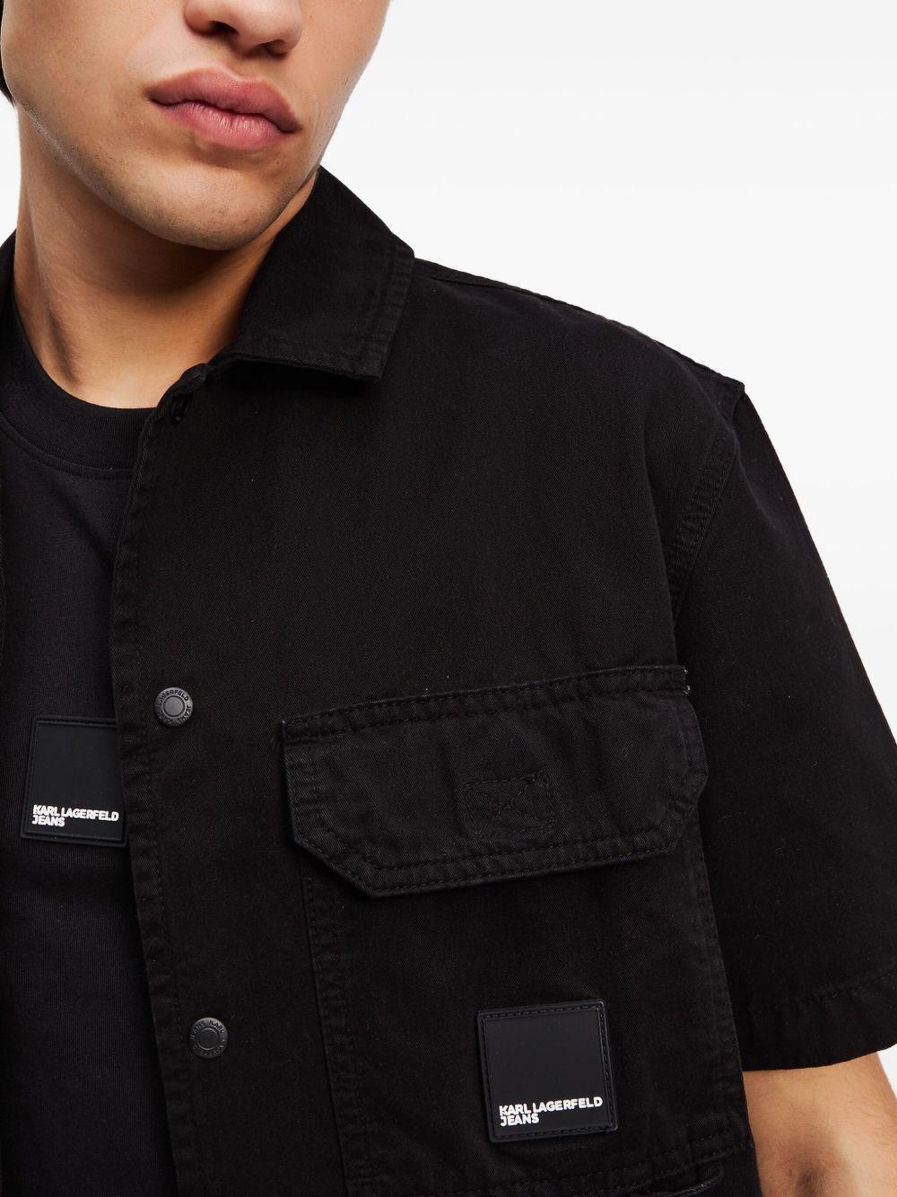 logo-patch shirt Product Image