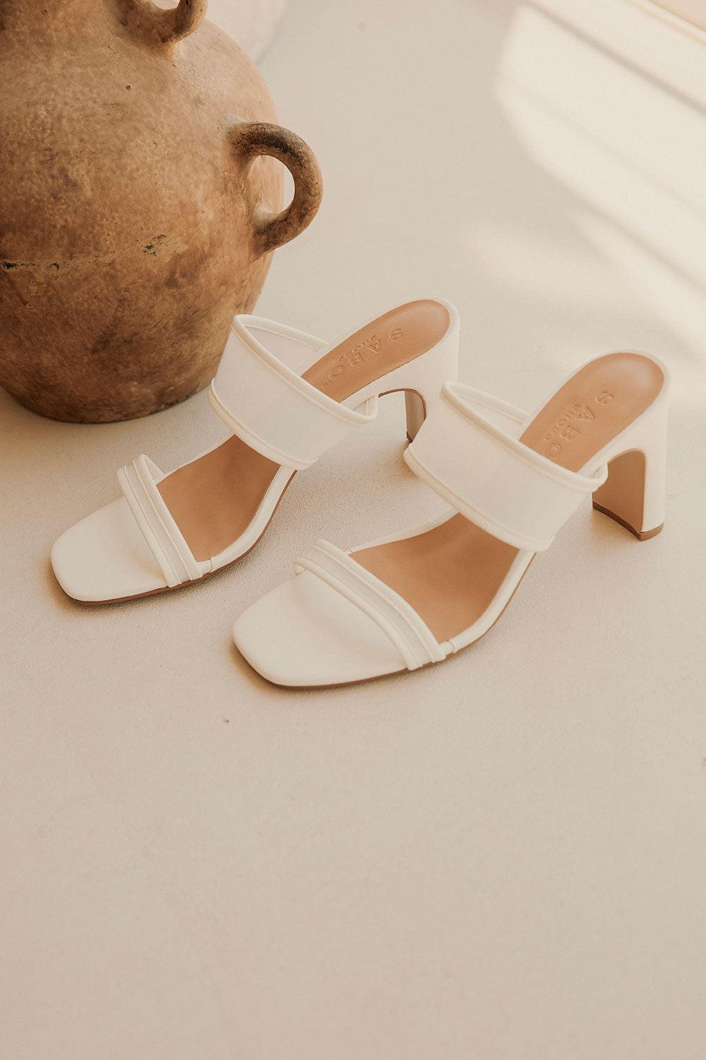 Mariana Heels - White Product Image