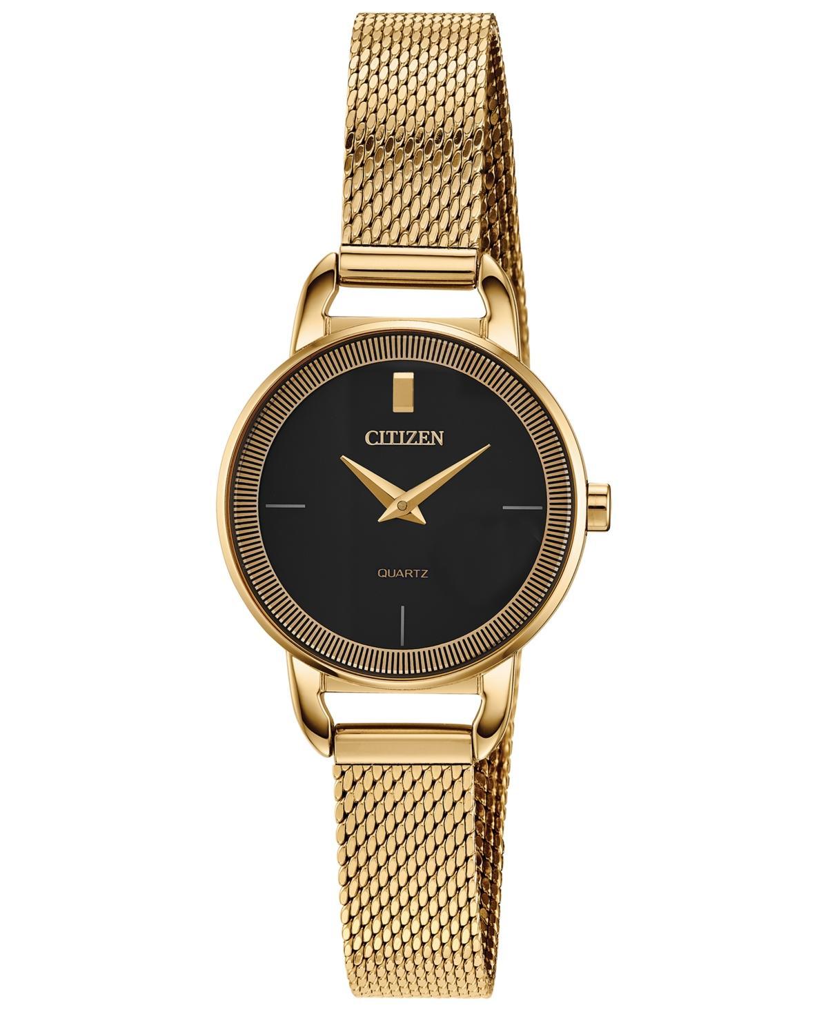 Citizen Womens Gold Tone Stainless Steel Watch - EZ7002-54E Product Image