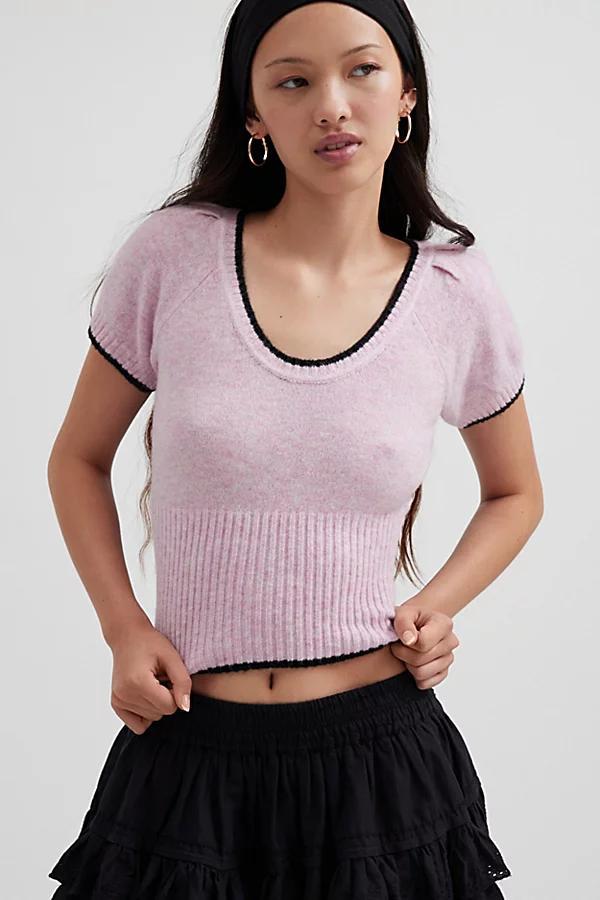 Kimchi Blue Paris Puff Sleeve Sweater Womens at Urban Outfitters Product Image