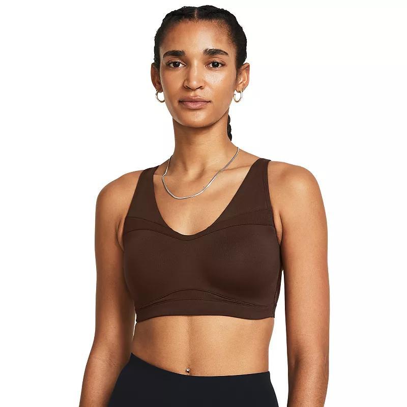 Women's Under Armour SmartForm Evolution Mid Sports Bra, Size: Large, White Product Image