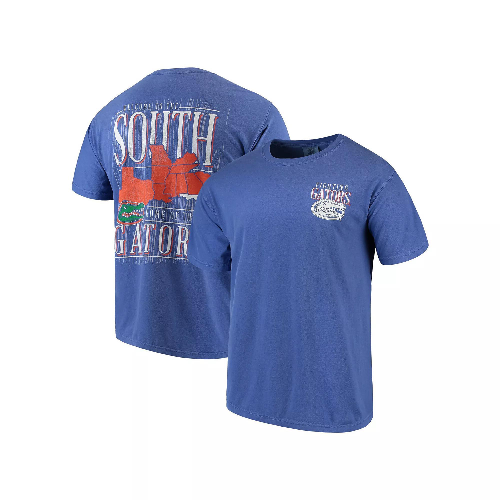 Mens Royal Florida Gators Welcome to the South Comfort Colors T-Shirt Product Image