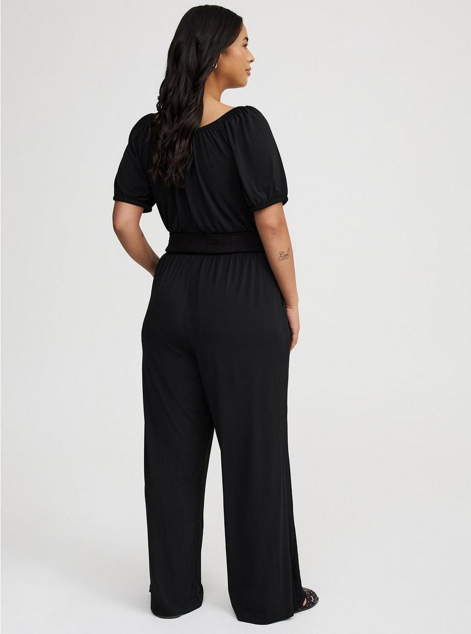 Puff Sleeve Jumpsuit Product Image
