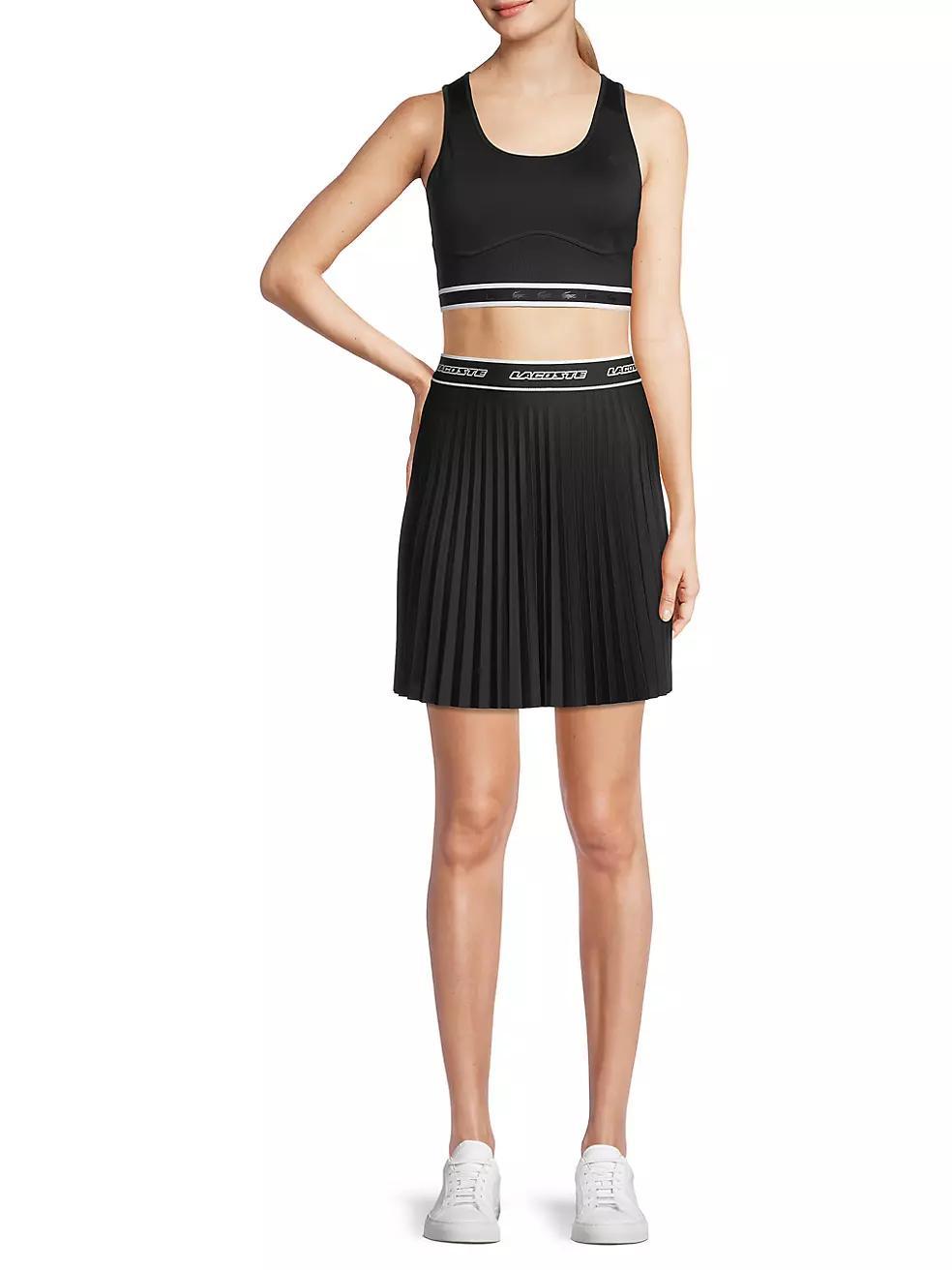 Pleated Logo Tennis Skirt Product Image